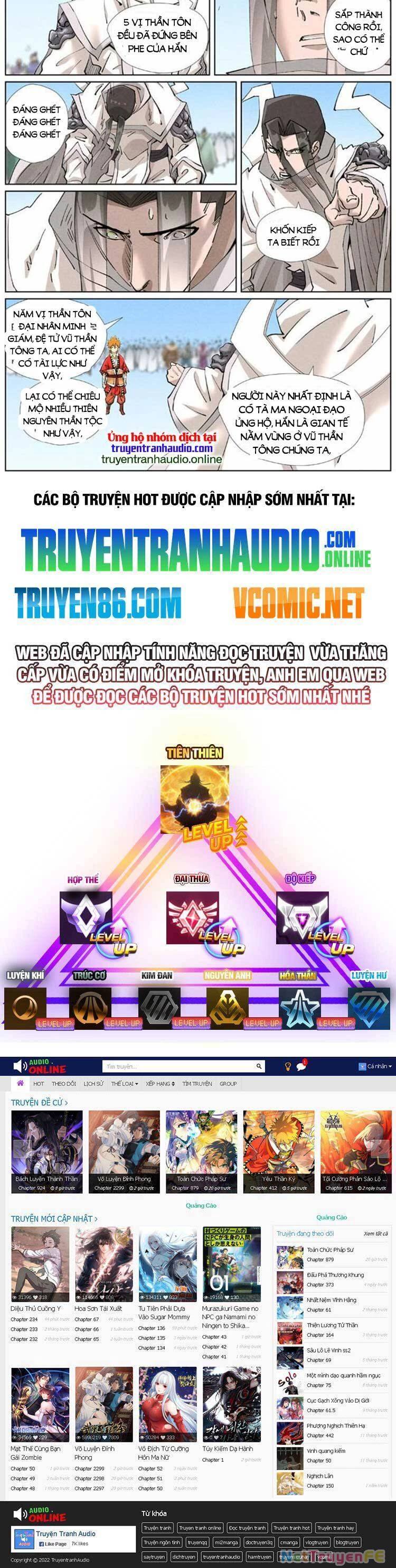 Yêu Thần Ký Chapter 503 - Trang 4