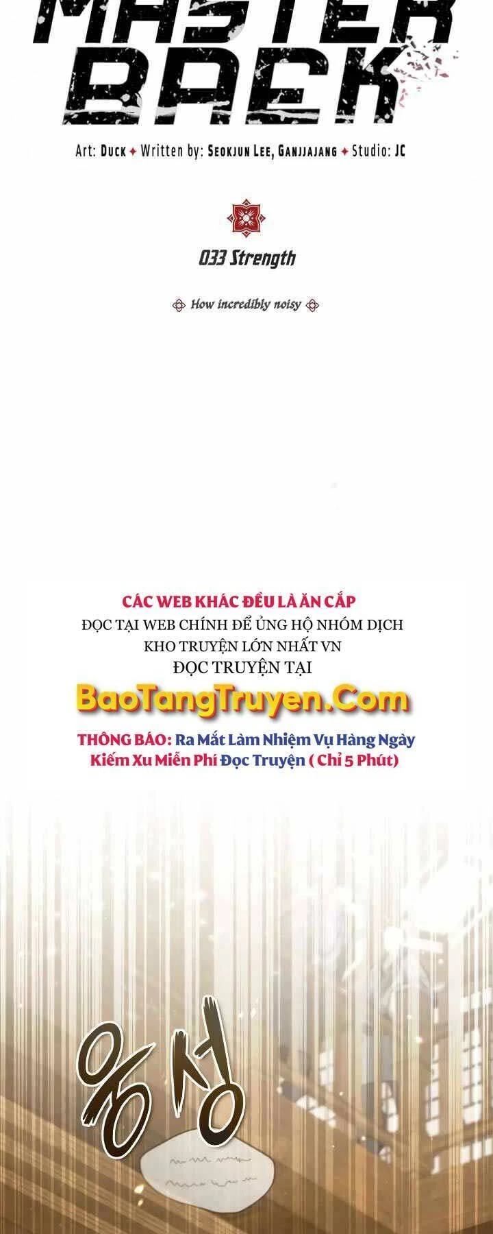 Đệ Nhất Võ Sư, Baek Cao Thủ Chapter 33 - Trang 4