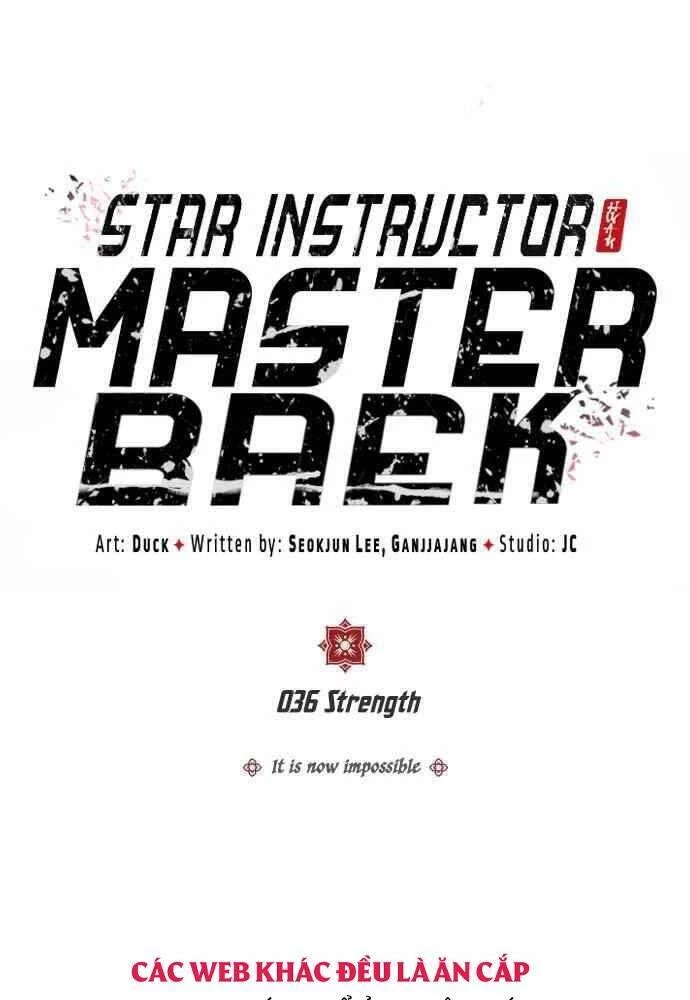 Đệ Nhất Võ Sư, Baek Cao Thủ Chapter 36 - Trang 4