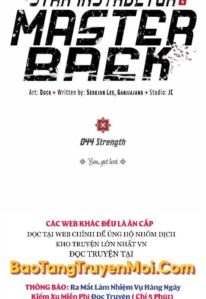 Đệ Nhất Võ Sư, Baek Cao Thủ Chapter 44 - Trang 4