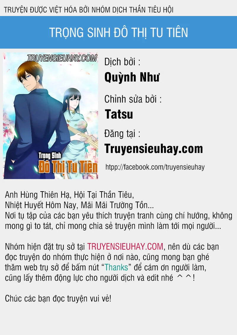Trọng Sinh Đô Thị Tu Tiên Chapter 189 - Trang 4