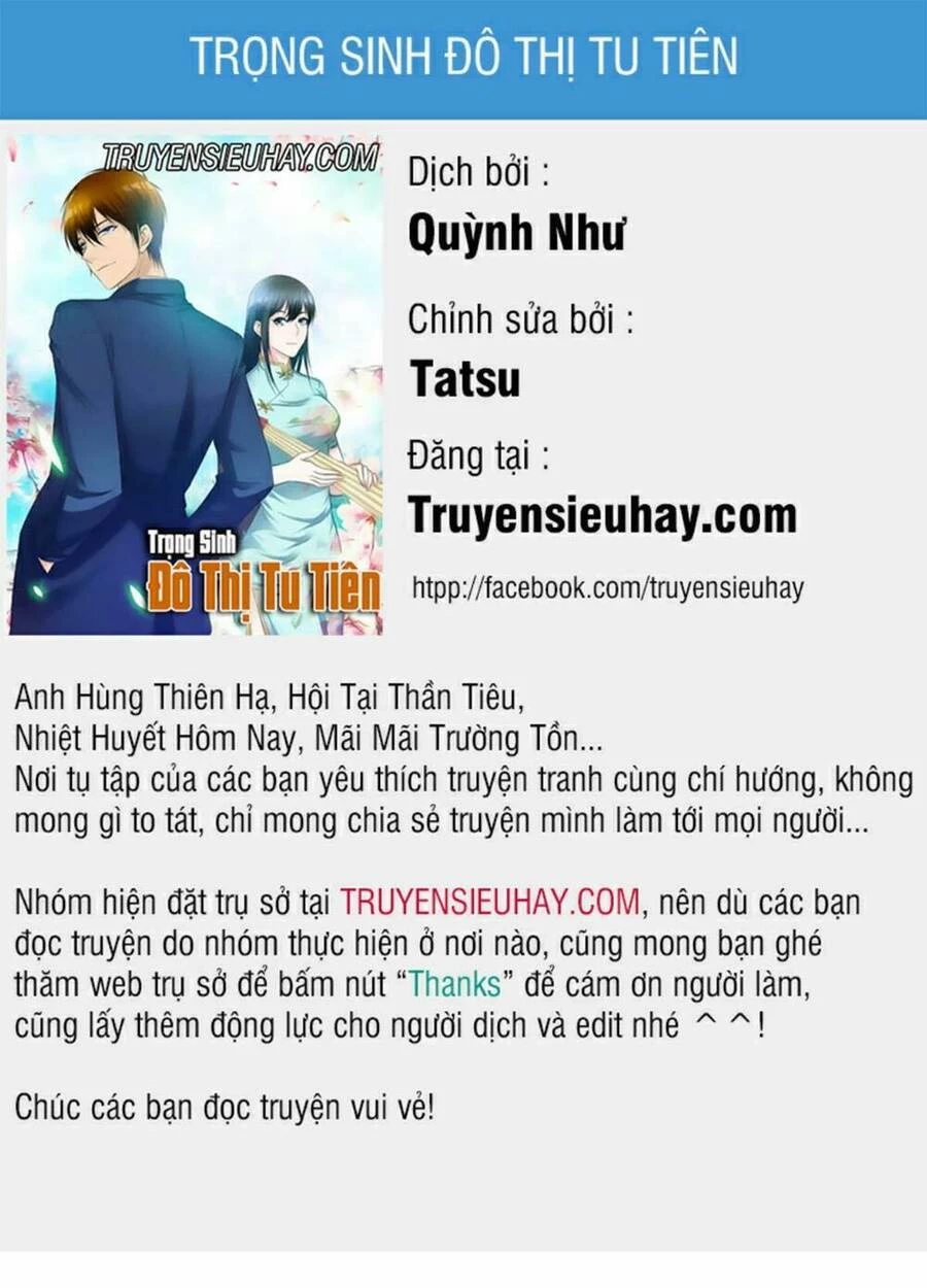 Trọng Sinh Đô Thị Tu Tiên Chapter 314 - Trang 4
