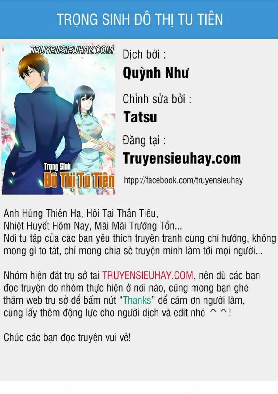 Trọng Sinh Đô Thị Tu Tiên Chapter 317 - Trang 4