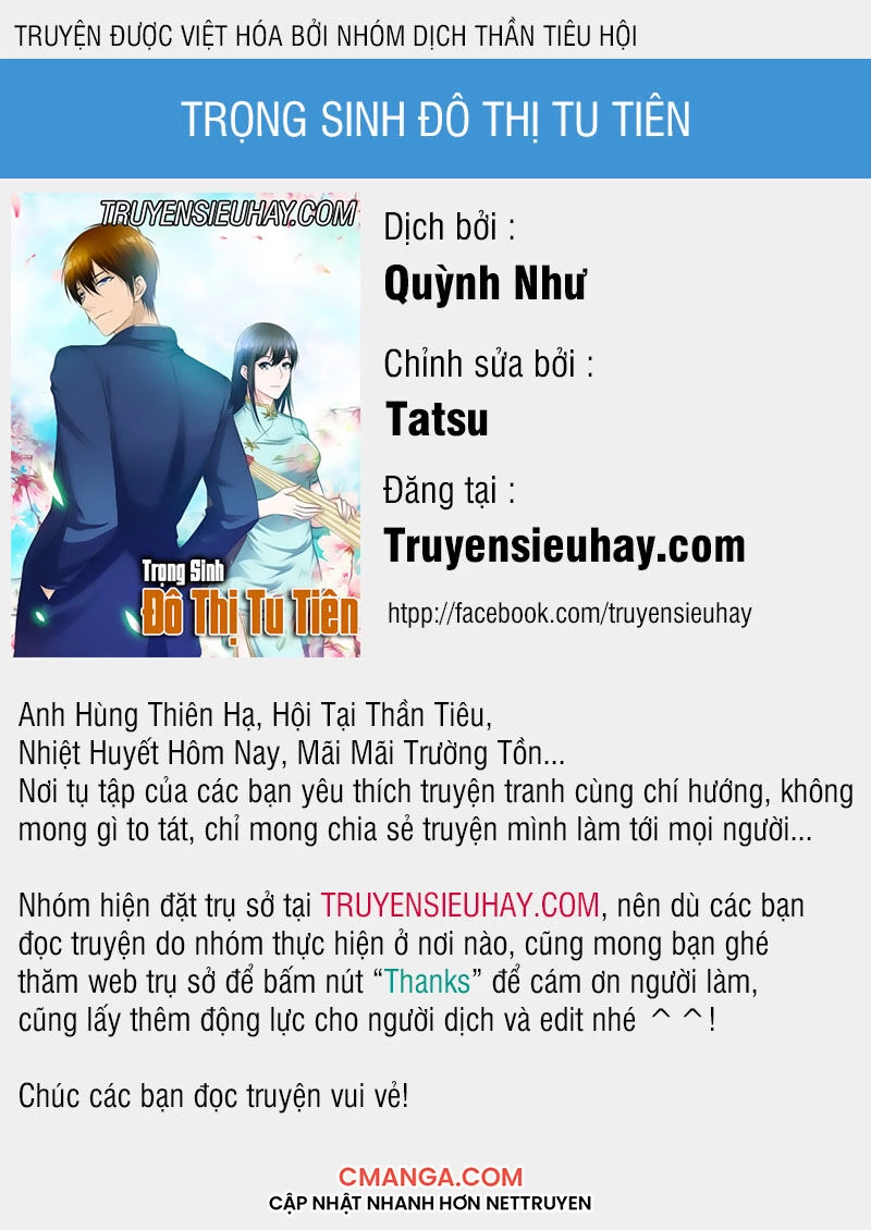 Trọng Sinh Đô Thị Tu Tiên Chapter 448 - Trang 4