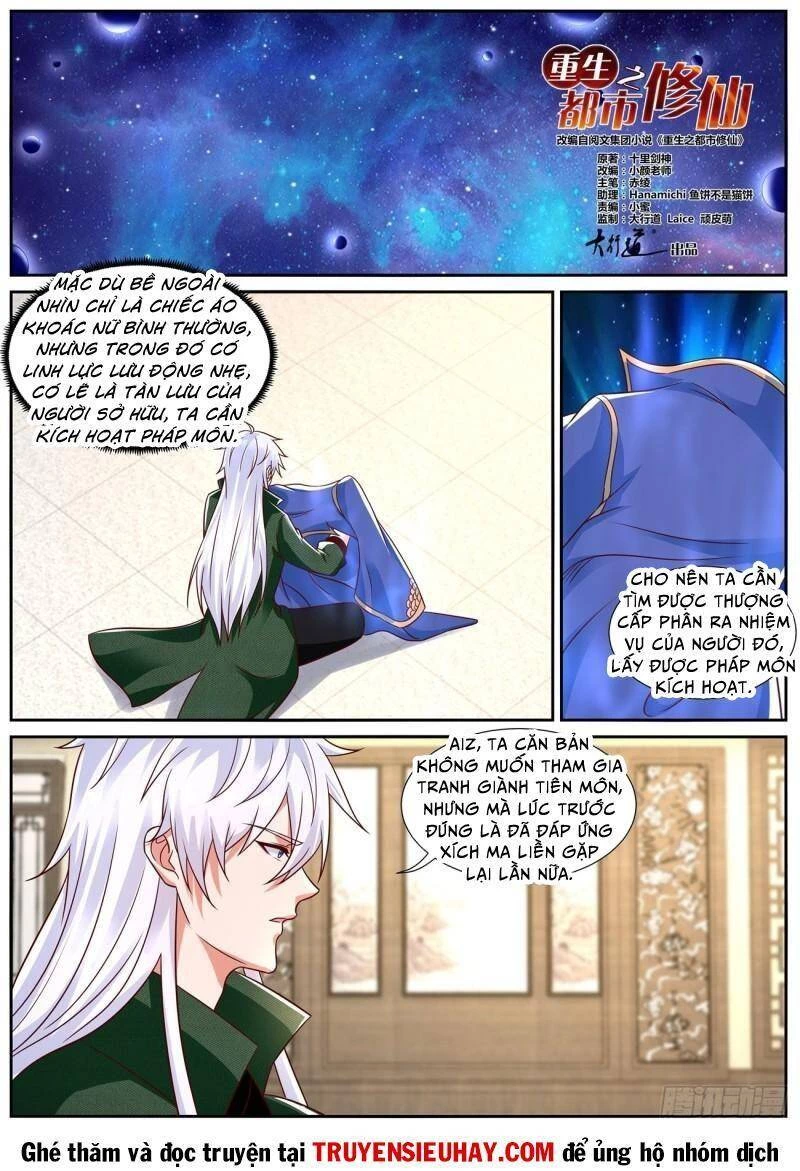 Trọng Sinh Đô Thị Tu Tiên Chapter 829 - Trang 4