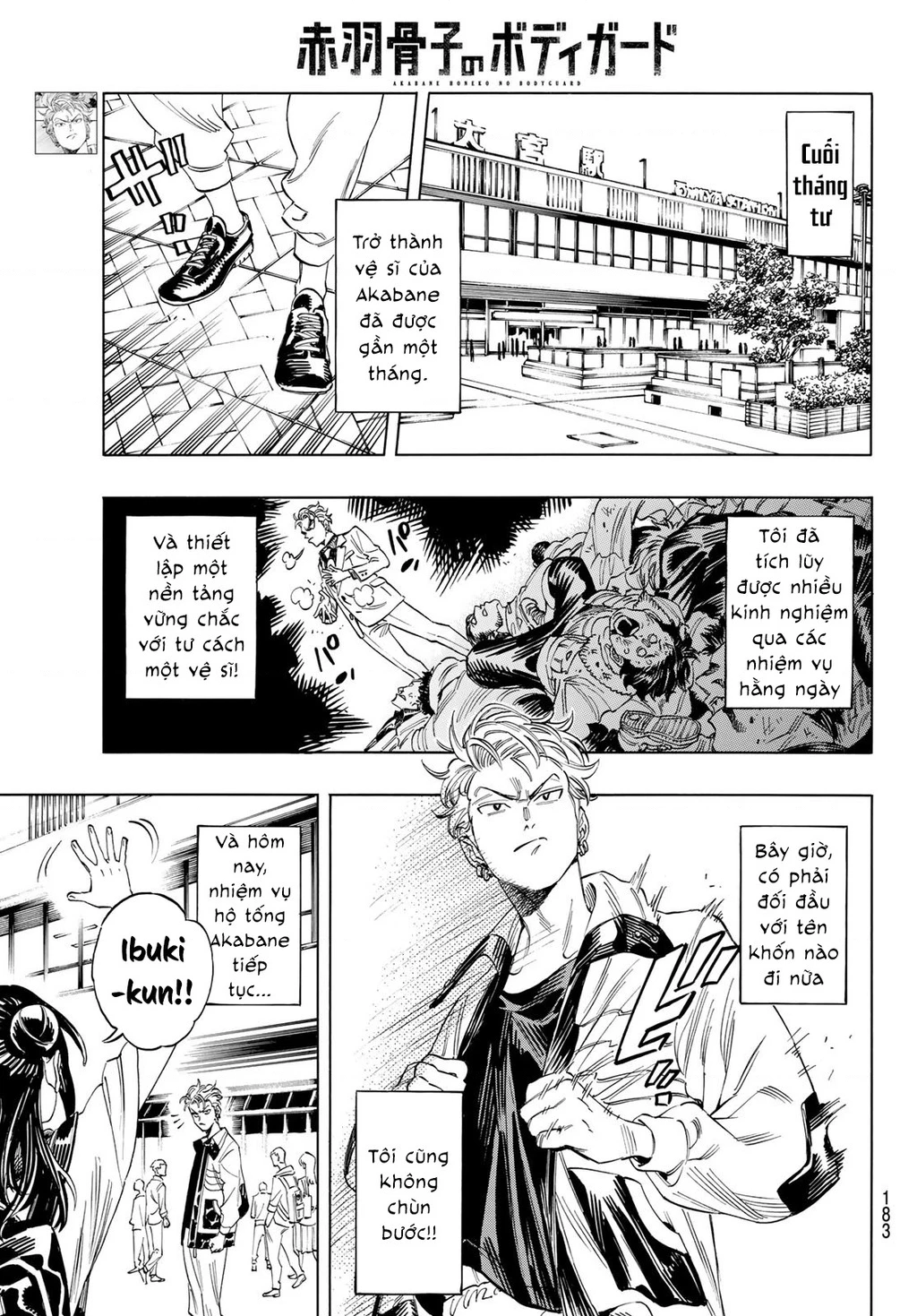 Vệ Sĩ Của Akabane Honeko Chapter 3 - Trang 4