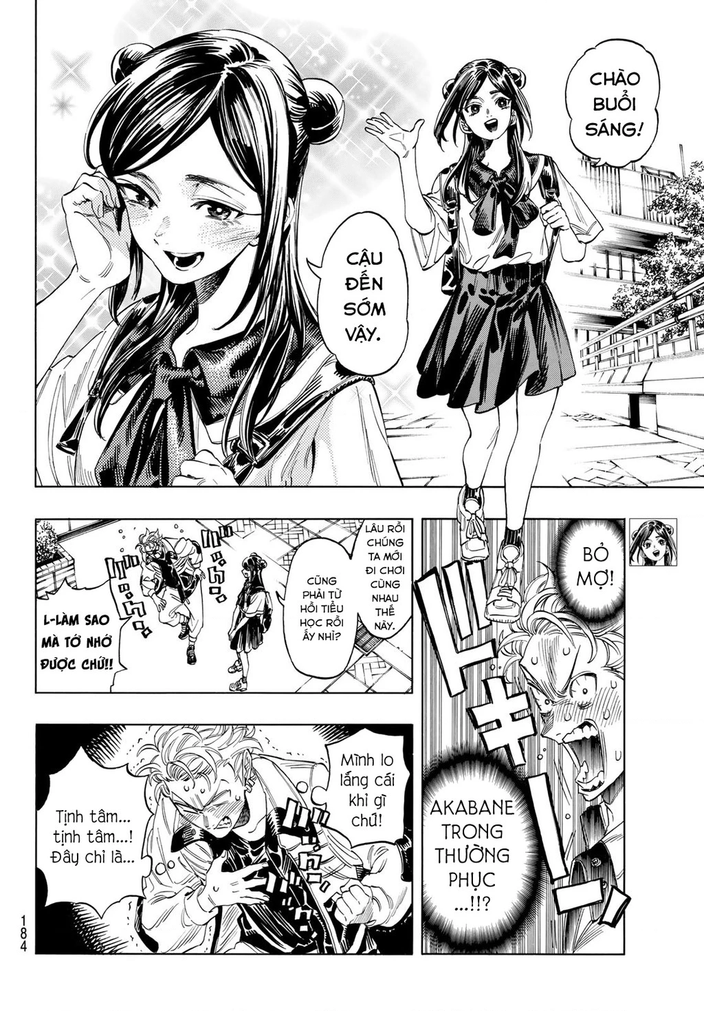 Vệ Sĩ Của Akabane Honeko Chapter 3 - Trang 4