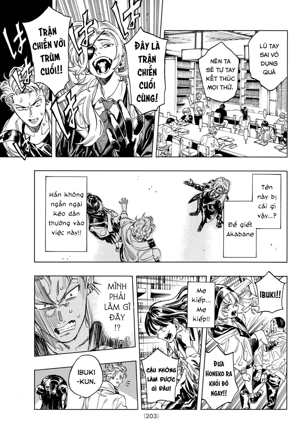 Vệ Sĩ Của Akabane Honeko Chapter 3 - Trang 4