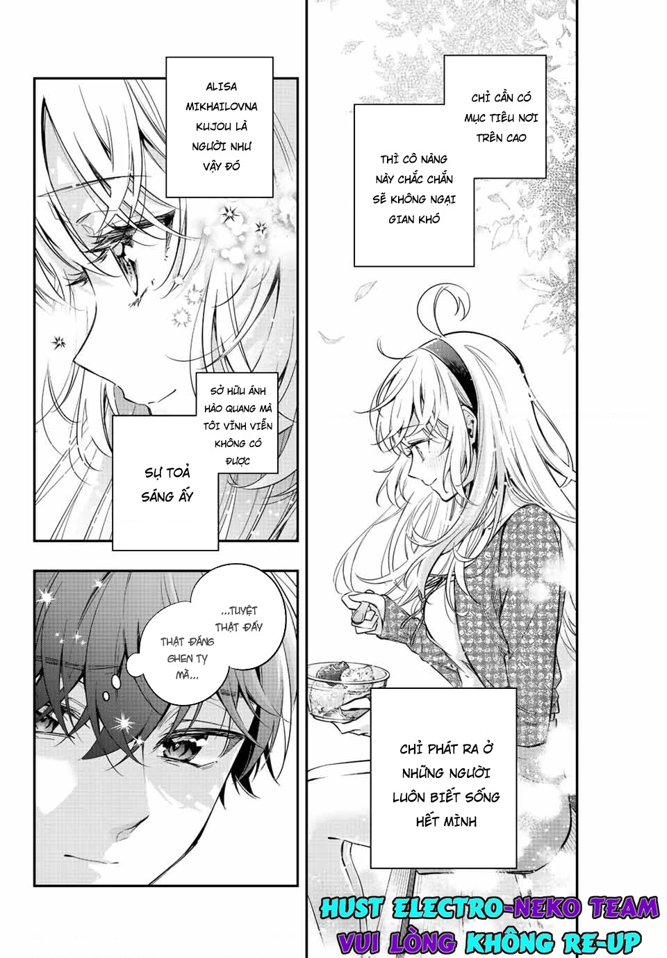 Arya-san bàn bên thi thoảng lại thả thính tôi bằng tiếng Nga Chapter 23 - Trang 2