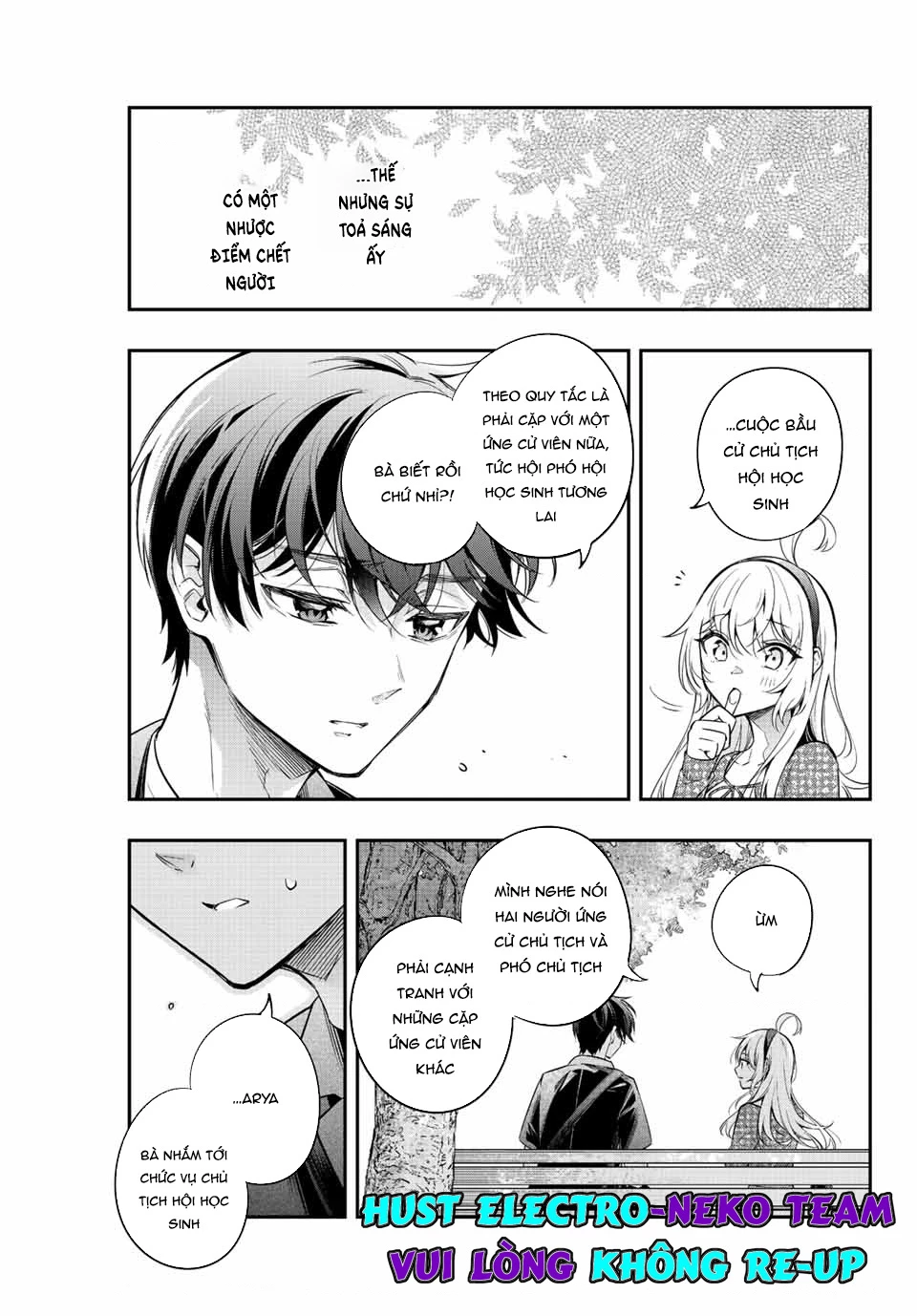 Arya-san bàn bên thi thoảng lại thả thính tôi bằng tiếng Nga Chapter 23 - Trang 2