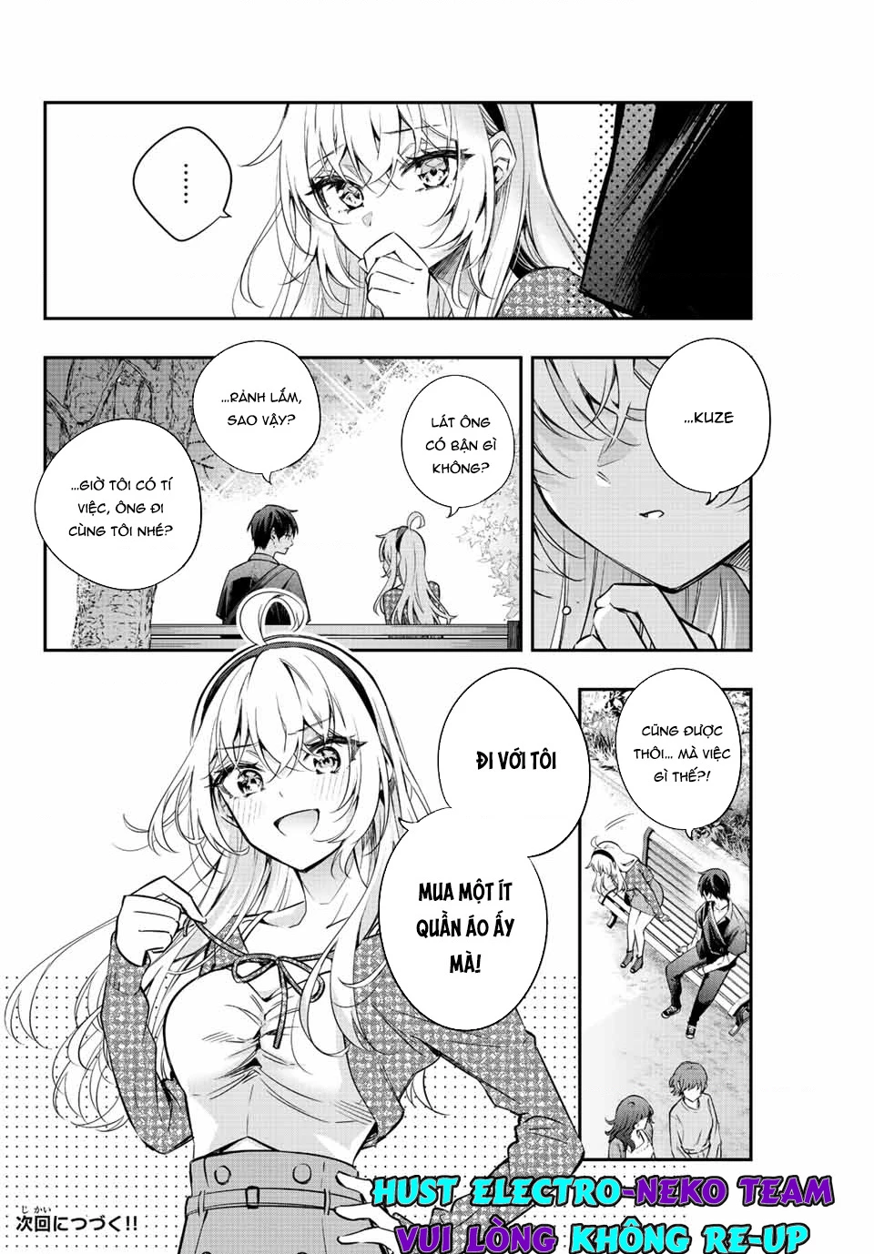 Arya-san bàn bên thi thoảng lại thả thính tôi bằng tiếng Nga Chapter 23 - Trang 2