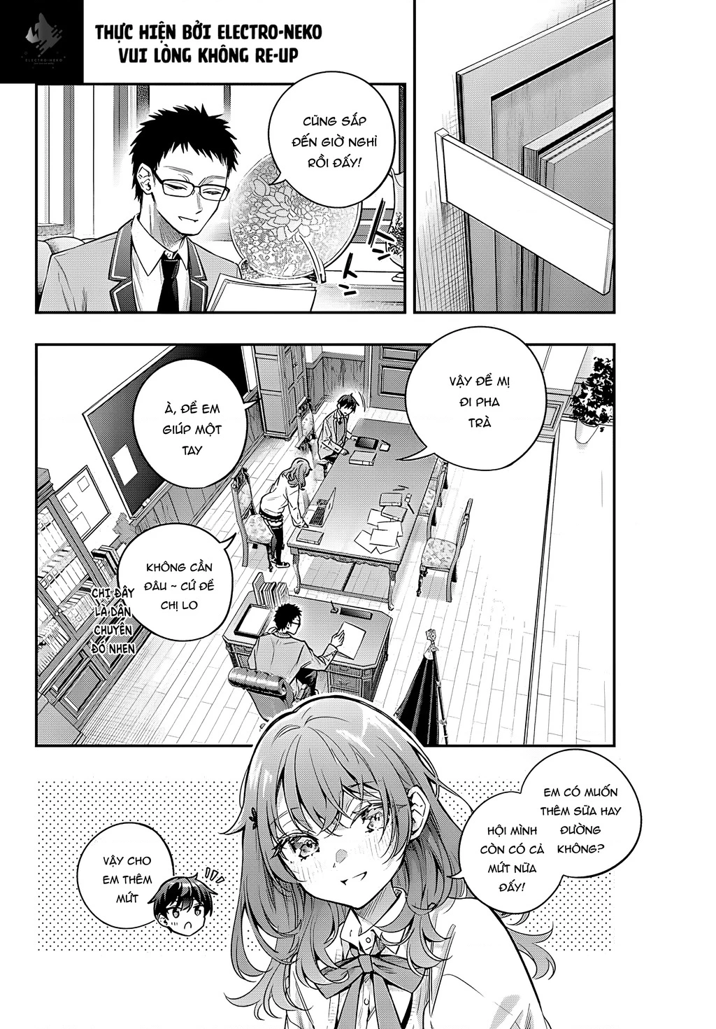 Arya-san bàn bên thi thoảng lại thả thính tôi bằng tiếng Nga Chapter 39 - Trang 2