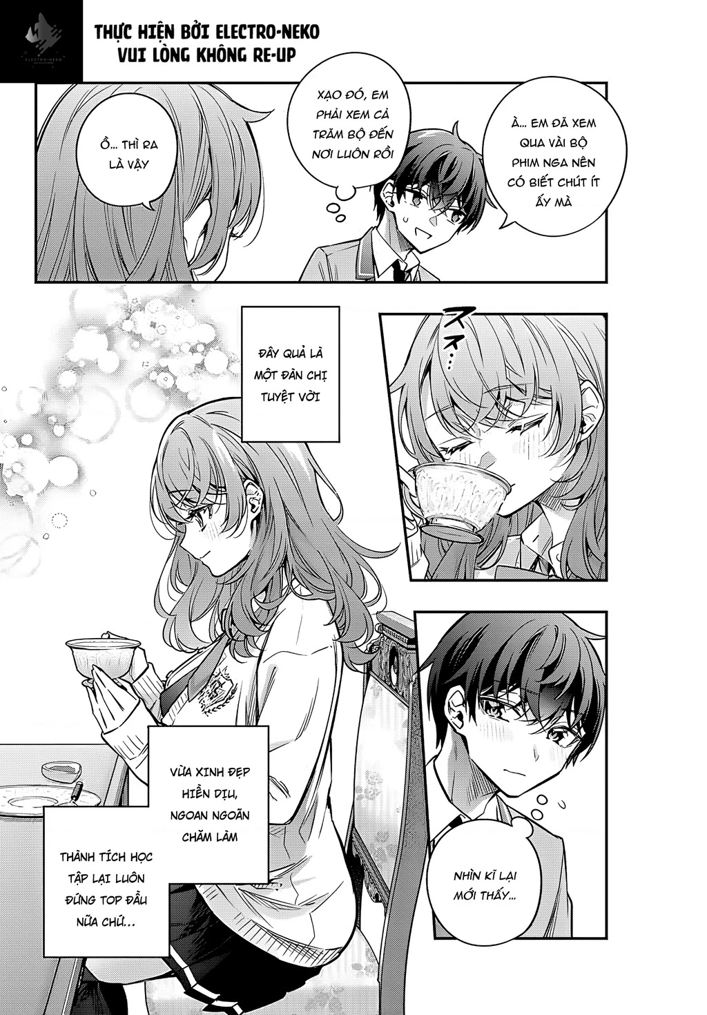 Arya-san bàn bên thi thoảng lại thả thính tôi bằng tiếng Nga Chapter 39 - Trang 2