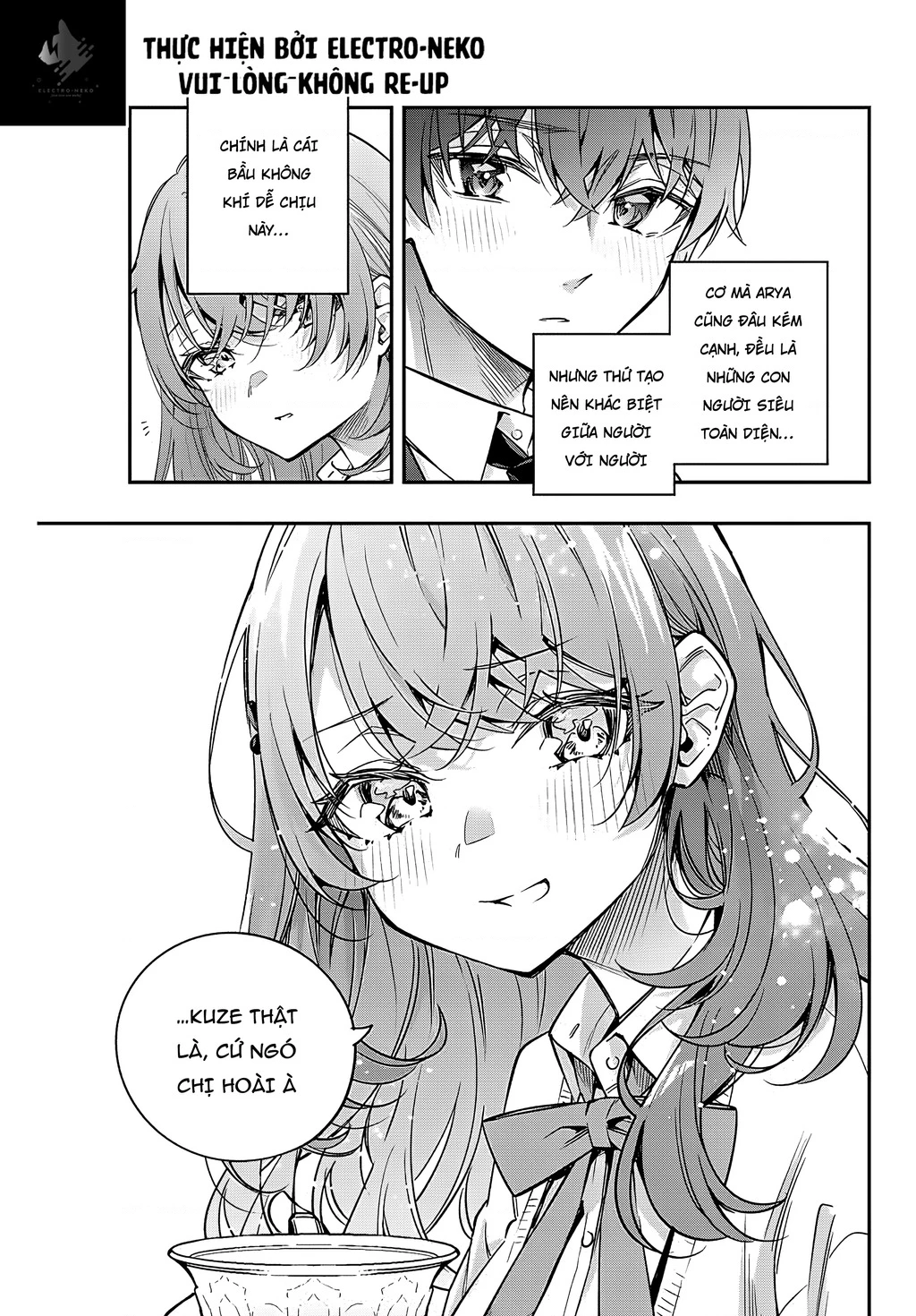 Arya-san bàn bên thi thoảng lại thả thính tôi bằng tiếng Nga Chapter 39 - Trang 2