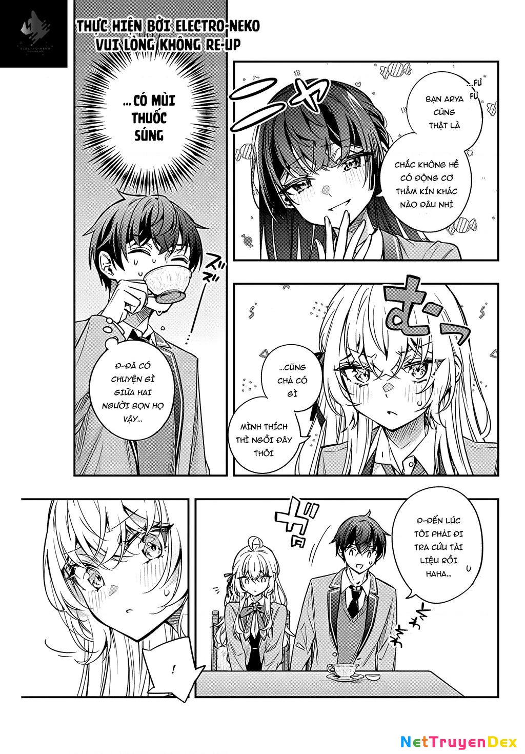 Arya-san bàn bên thi thoảng lại thả thính tôi bằng tiếng Nga Chapter 39 - Trang 2