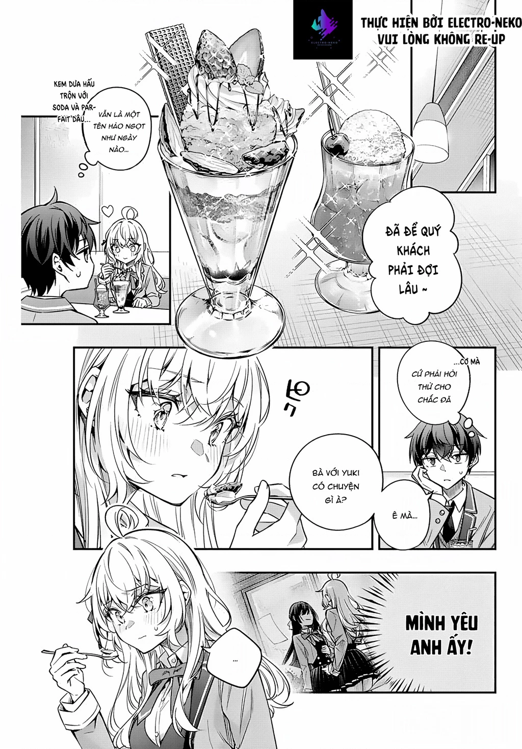 Arya-san bàn bên thi thoảng lại thả thính tôi bằng tiếng Nga Chapter 40 - Trang 2