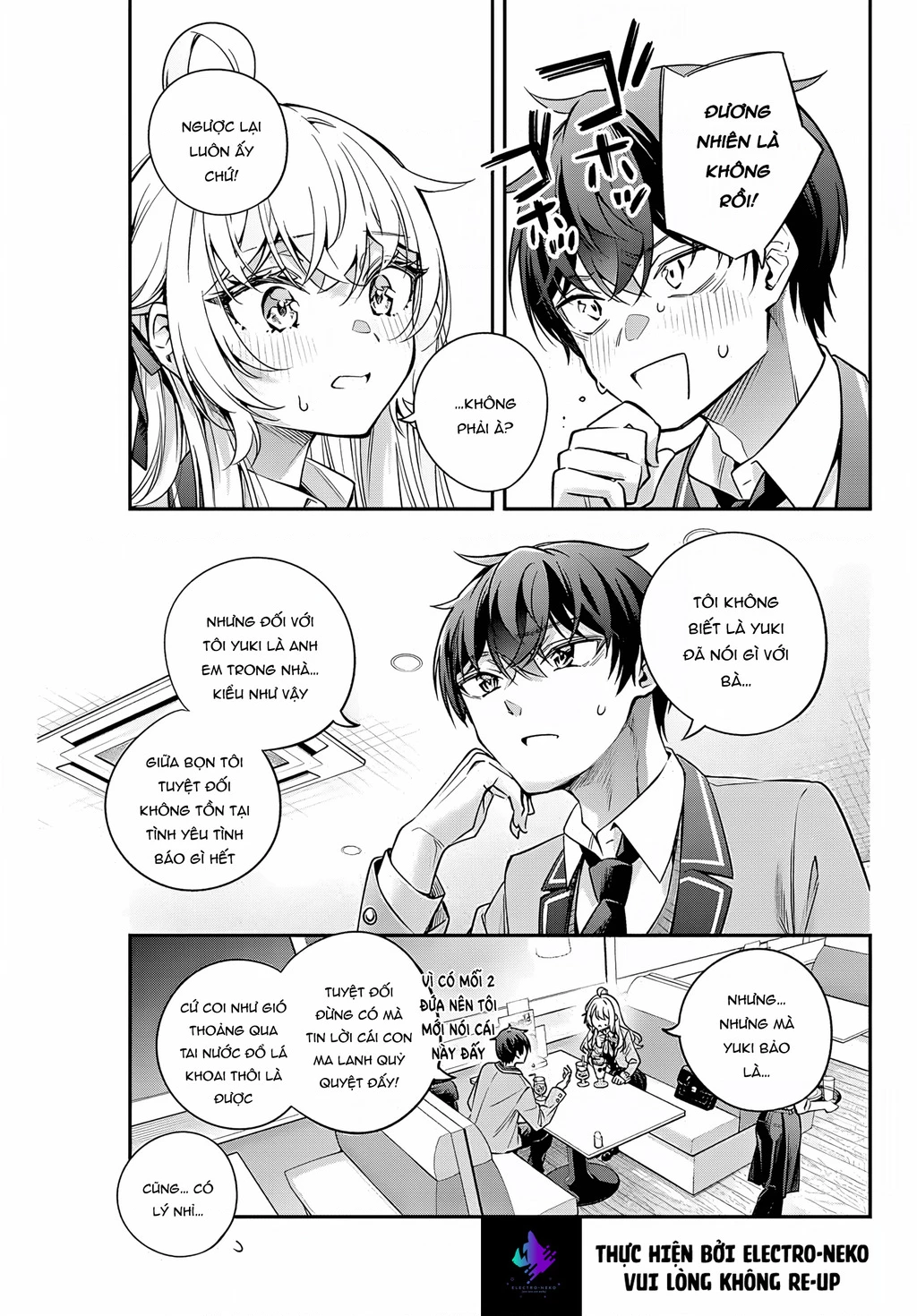 Arya-san bàn bên thi thoảng lại thả thính tôi bằng tiếng Nga Chapter 40 - Trang 2