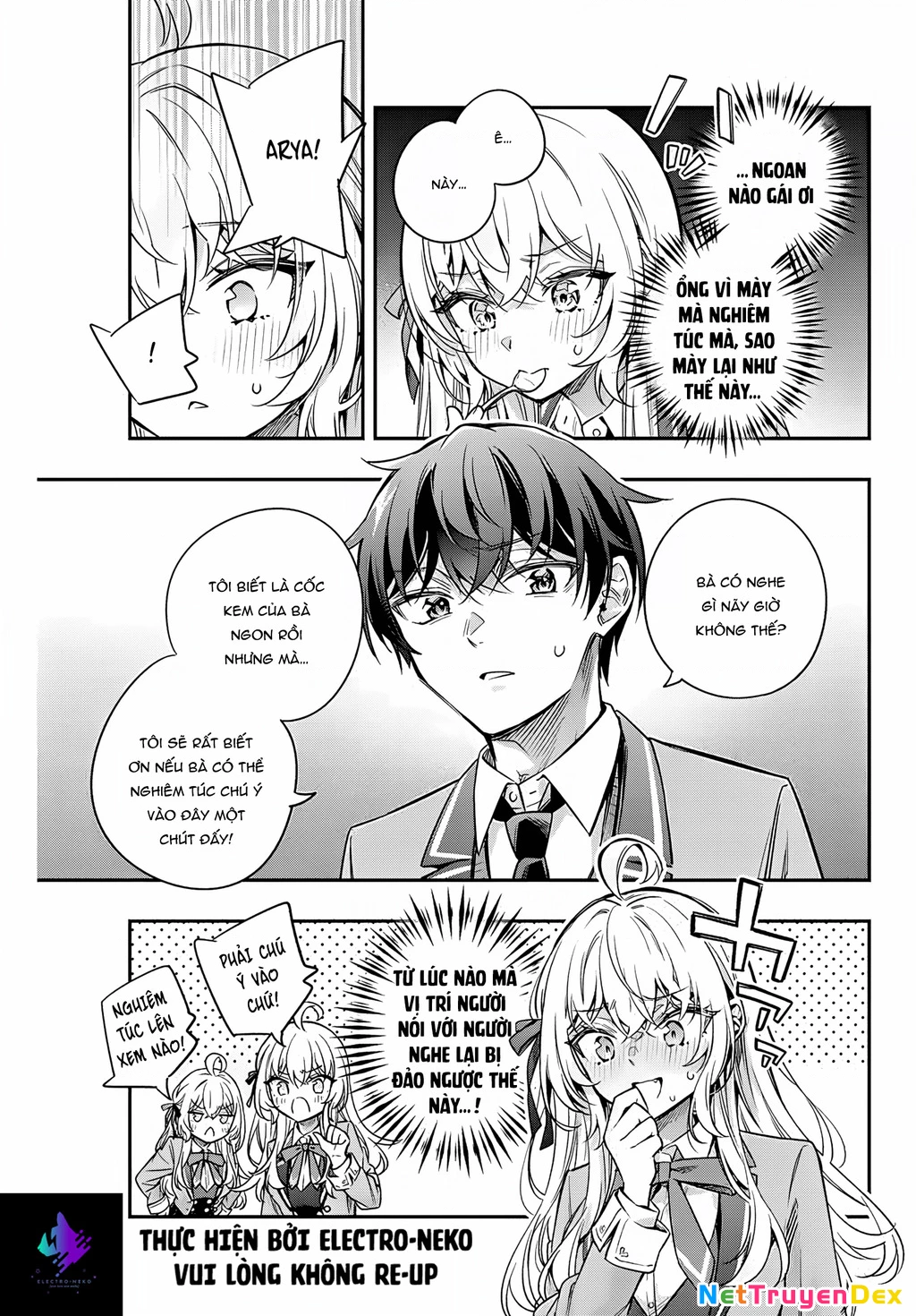 Arya-san bàn bên thi thoảng lại thả thính tôi bằng tiếng Nga Chapter 40 - Trang 2