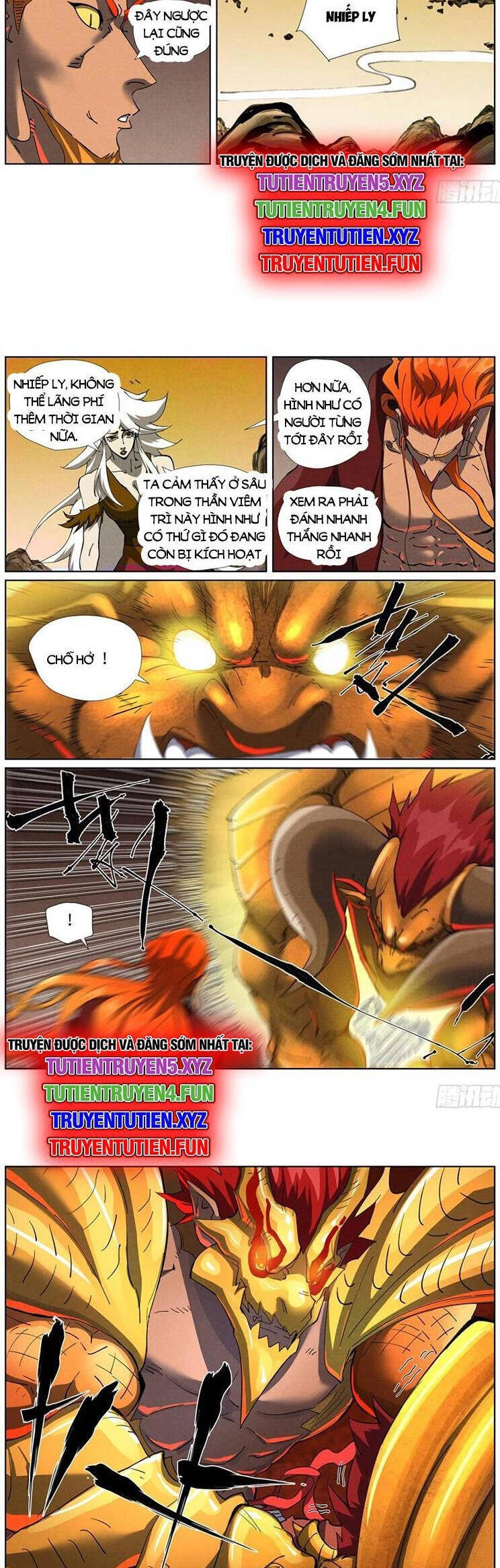 Yêu Thần Ký Chapter 599 - Trang 4