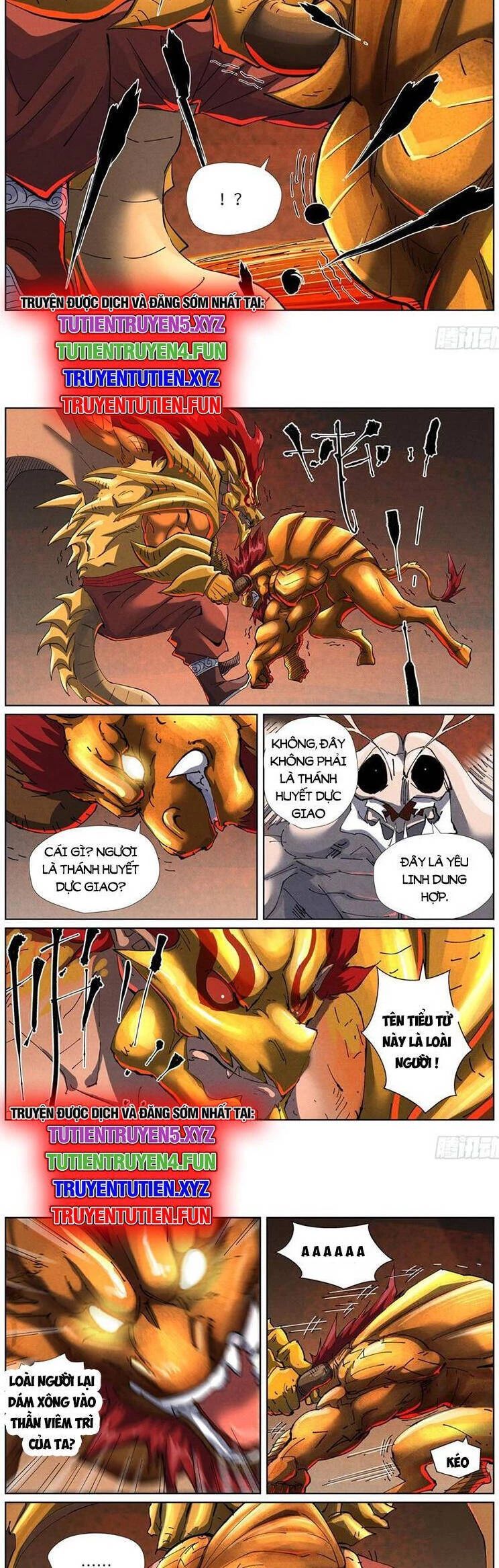 Yêu Thần Ký Chapter 599 - Trang 4