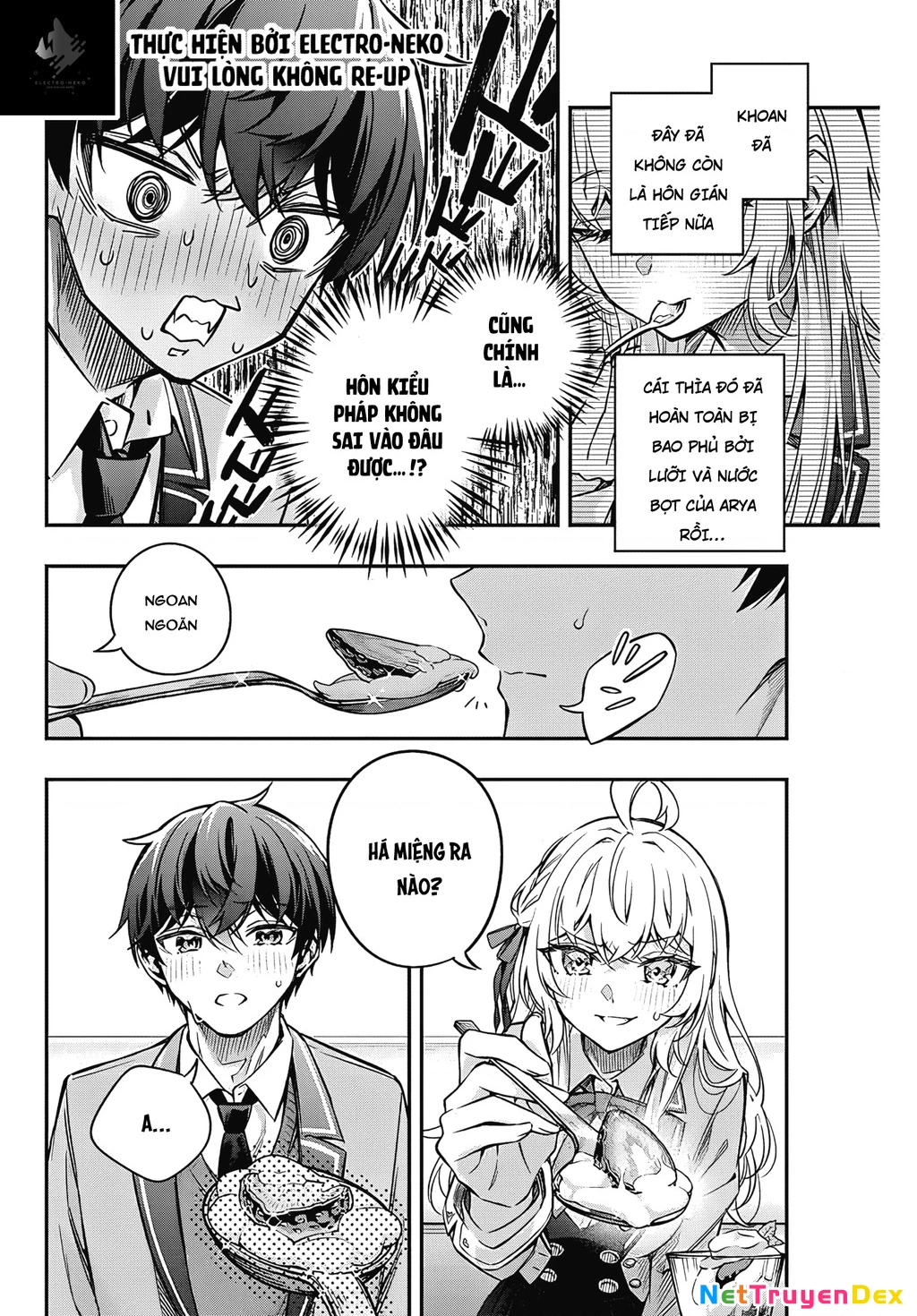 Arya-san bàn bên thi thoảng lại thả thính tôi bằng tiếng Nga Chapter 41 - Trang 2