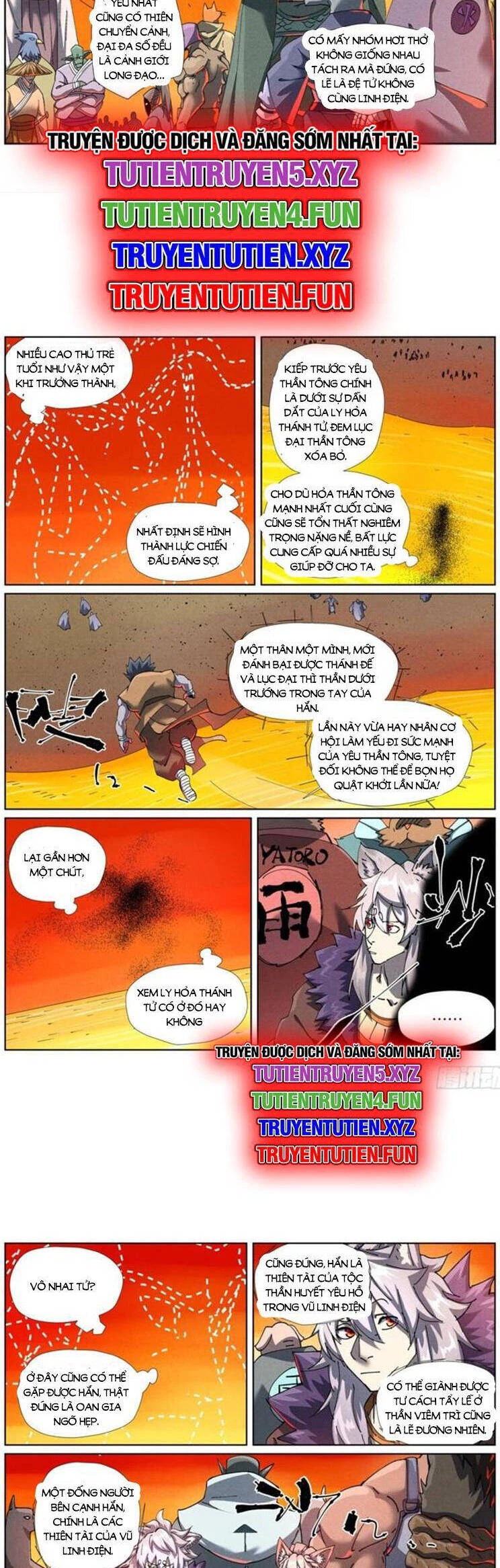 Yêu Thần Ký Chapter 602 - Trang 4