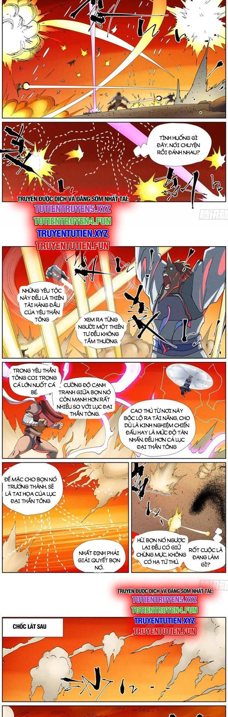 Yêu Thần Ký Chapter 602 - Trang 4