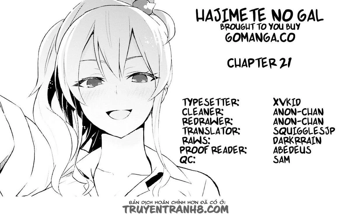 Hajimete No Gal Chapter 21 - Trang 2