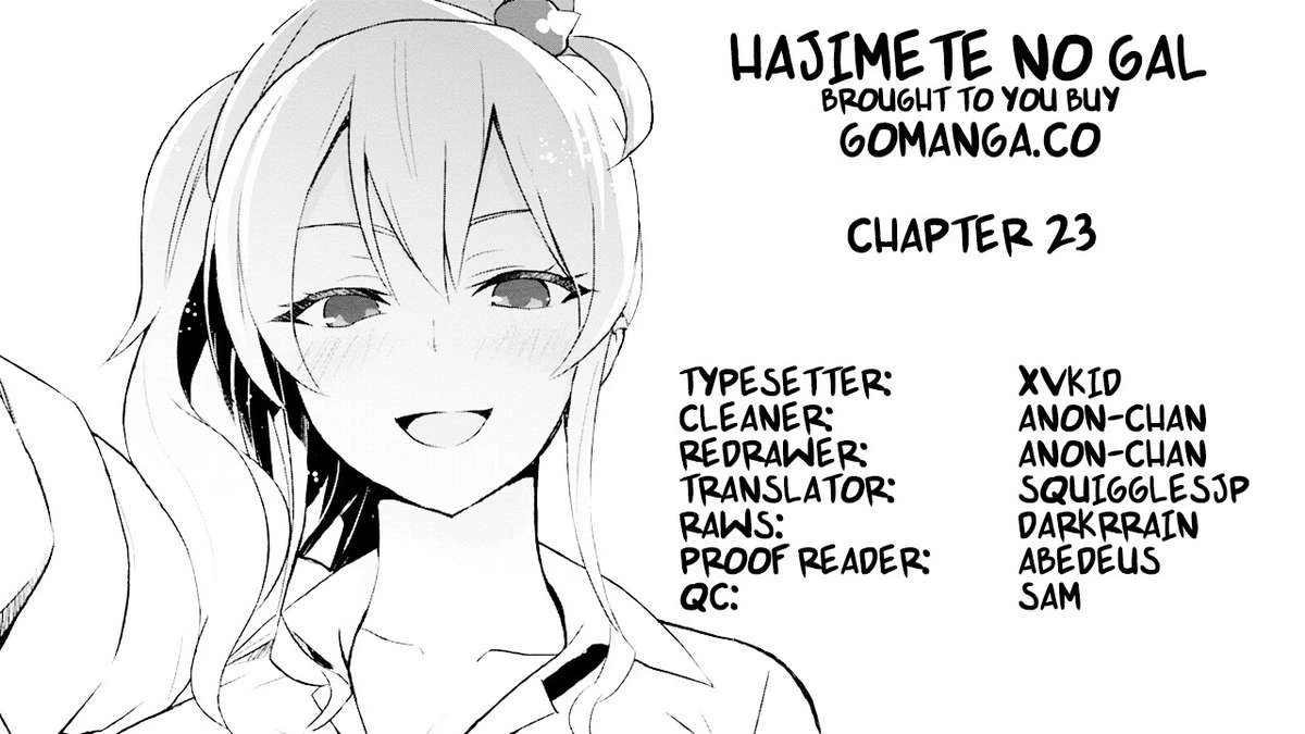 Hajimete No Gal Chapter 25 - Trang 2