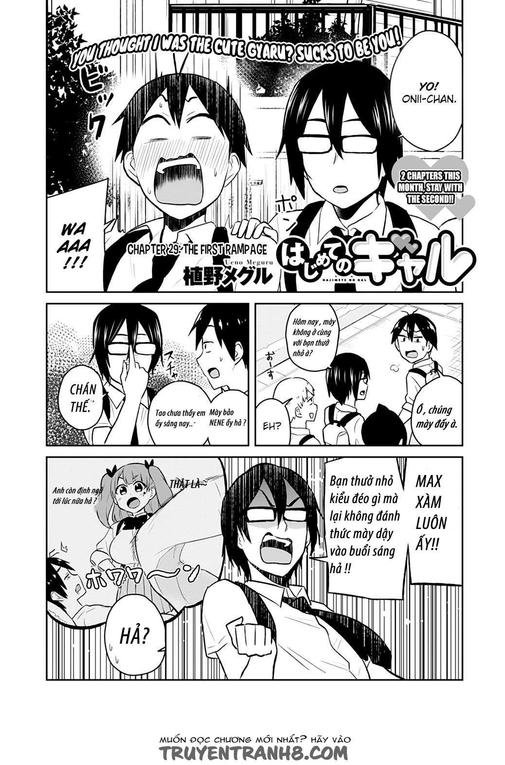 Hajimete No Gal Chapter 29 - Trang 2