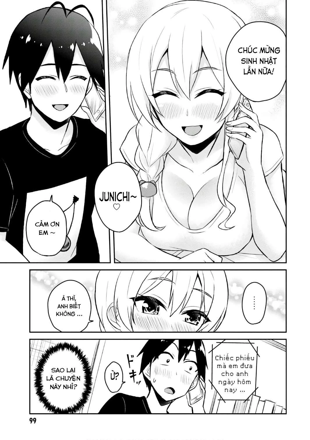Hajimete No Gal Chapter 54 - Trang 2
