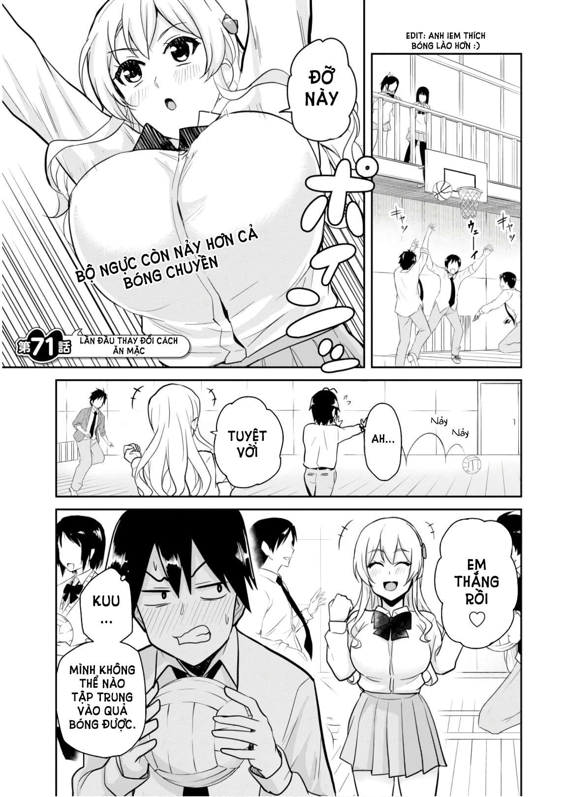 Hajimete No Gal Chapter 71 - Trang 2