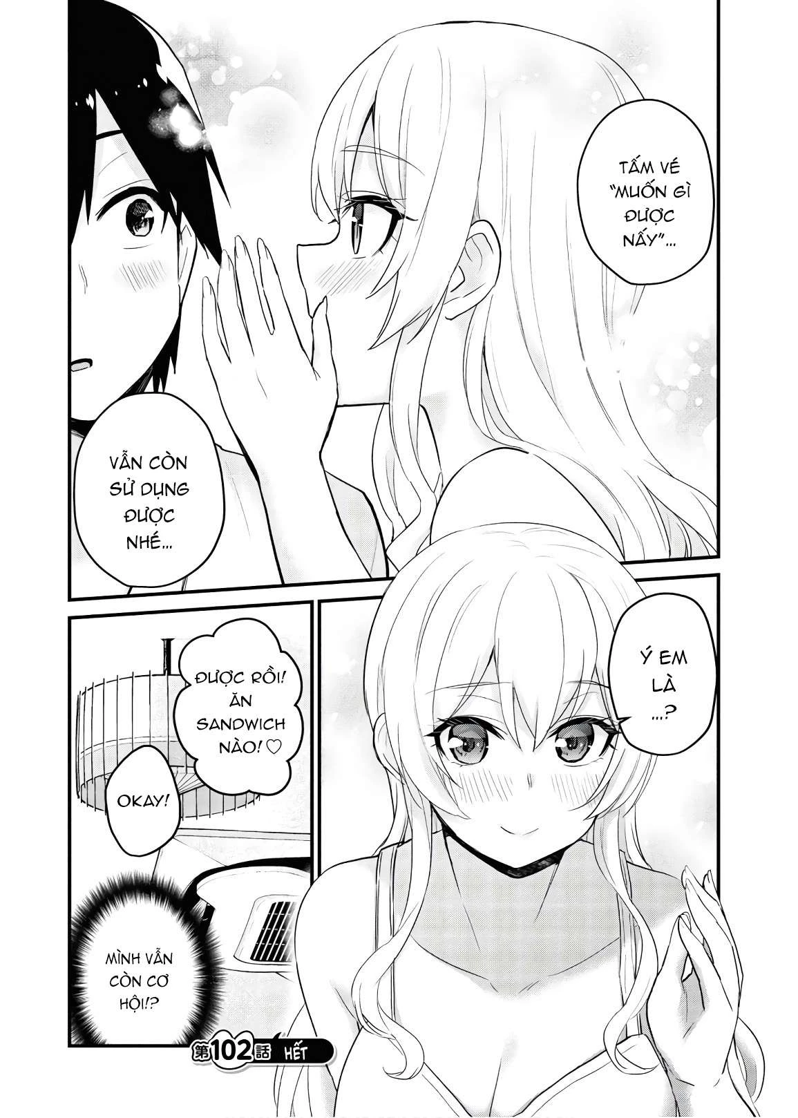 Hajimete No Gal Chapter 102 - Trang 2