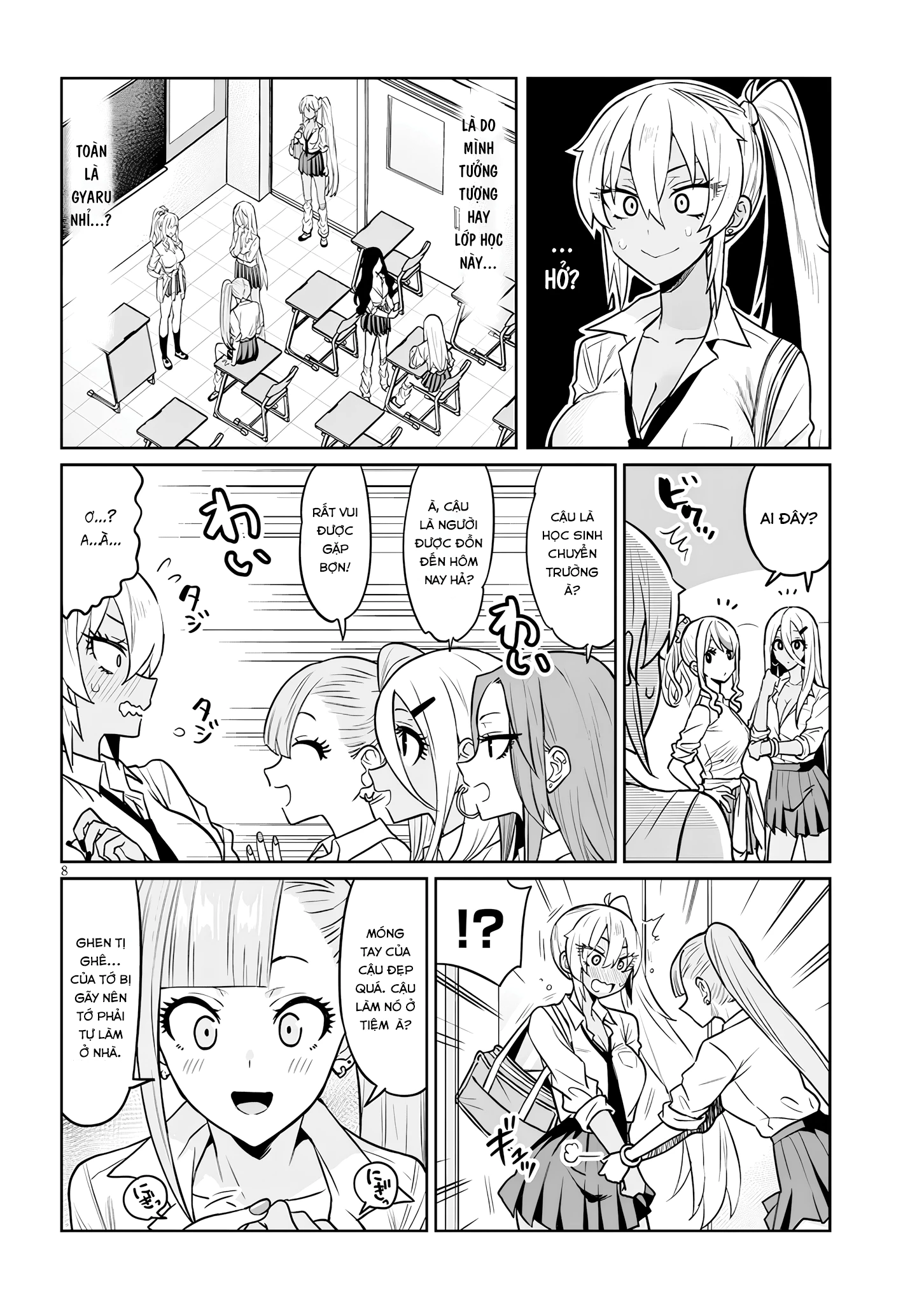 Danshi Kokoseidakedo Gyaru ni TS Shimashita Chapter 2 - Trang 2