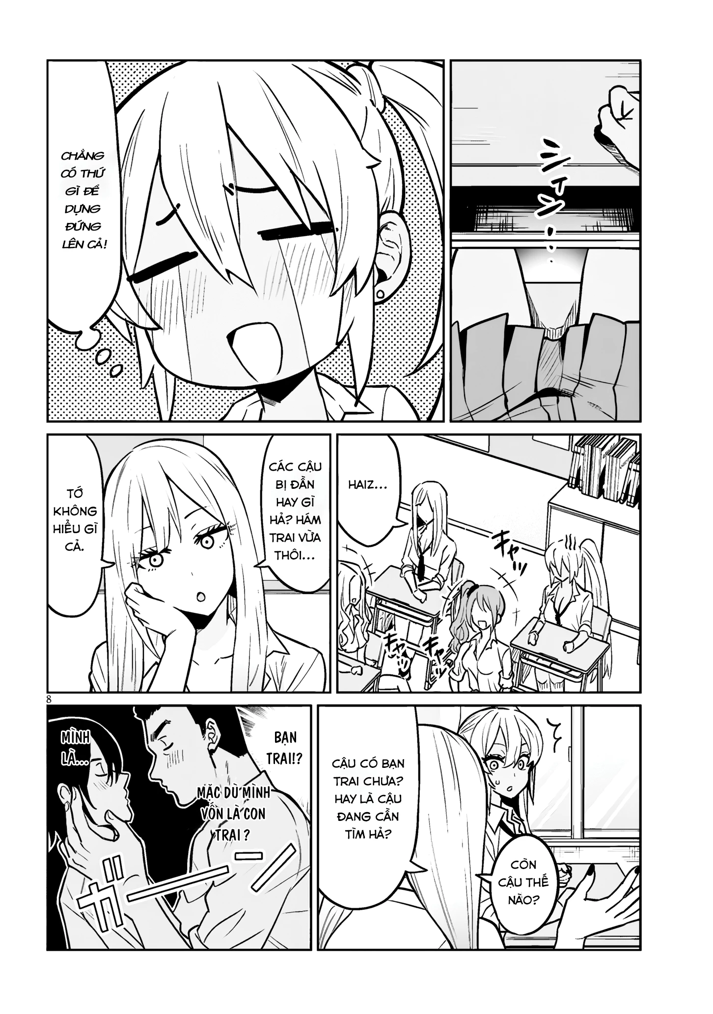 Danshi Kokoseidakedo Gyaru ni TS Shimashita Chapter 3 - Trang 2