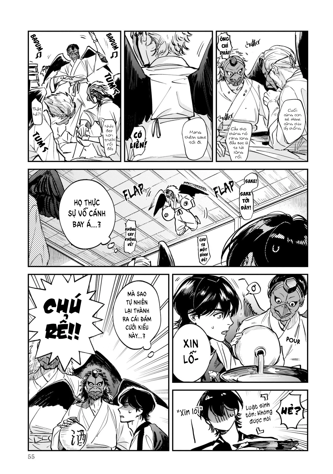 Chuyện tình nàng Tengu xứ Hachioji - Tenkoi in Hachioji Chapter 2 - Trang 2