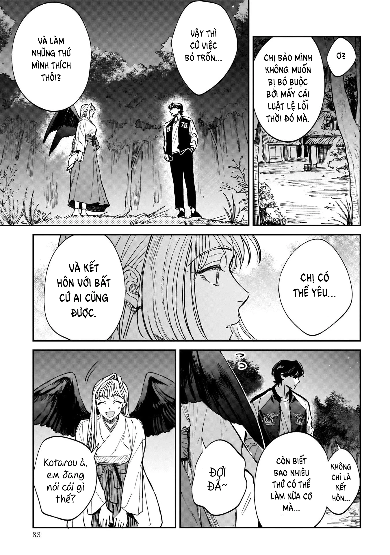 Chuyện tình nàng Tengu xứ Hachioji - Tenkoi in Hachioji Chapter 2 - Trang 2