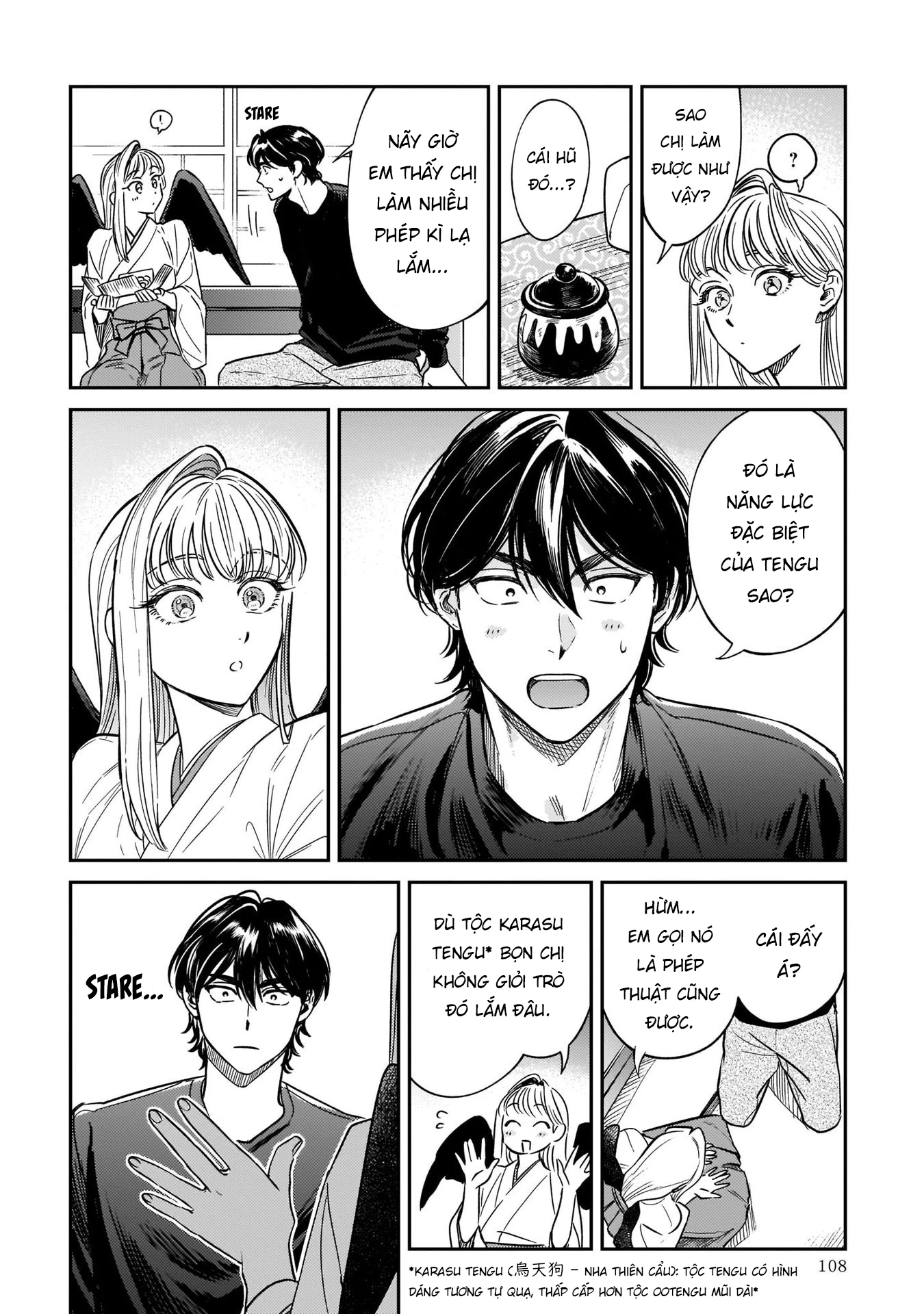 Chuyện tình nàng Tengu xứ Hachioji - Tenkoi in Hachioji Chapter 3 - Trang 2