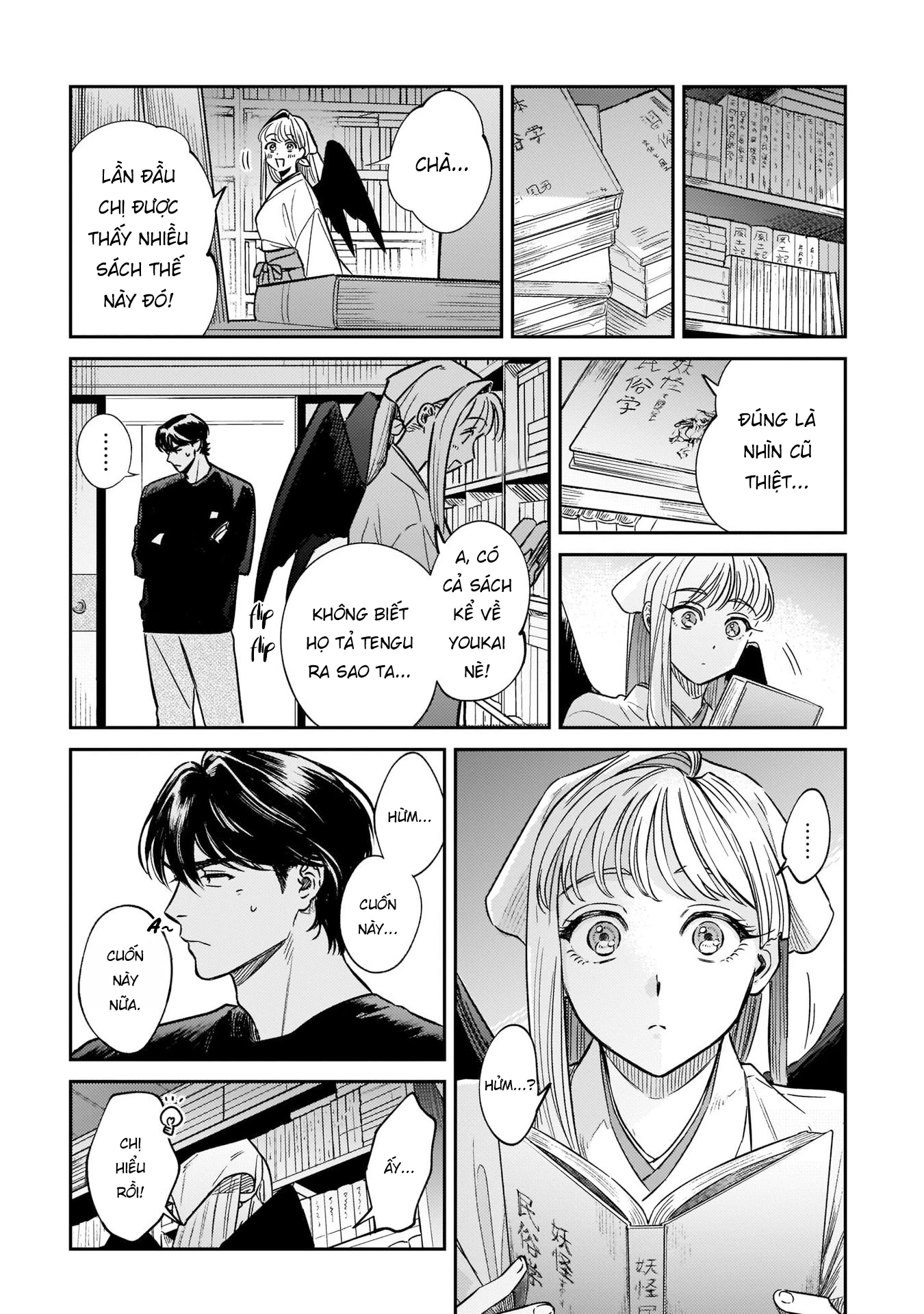 Chuyện tình nàng Tengu xứ Hachioji - Tenkoi in Hachioji Chapter 3 - Trang 2