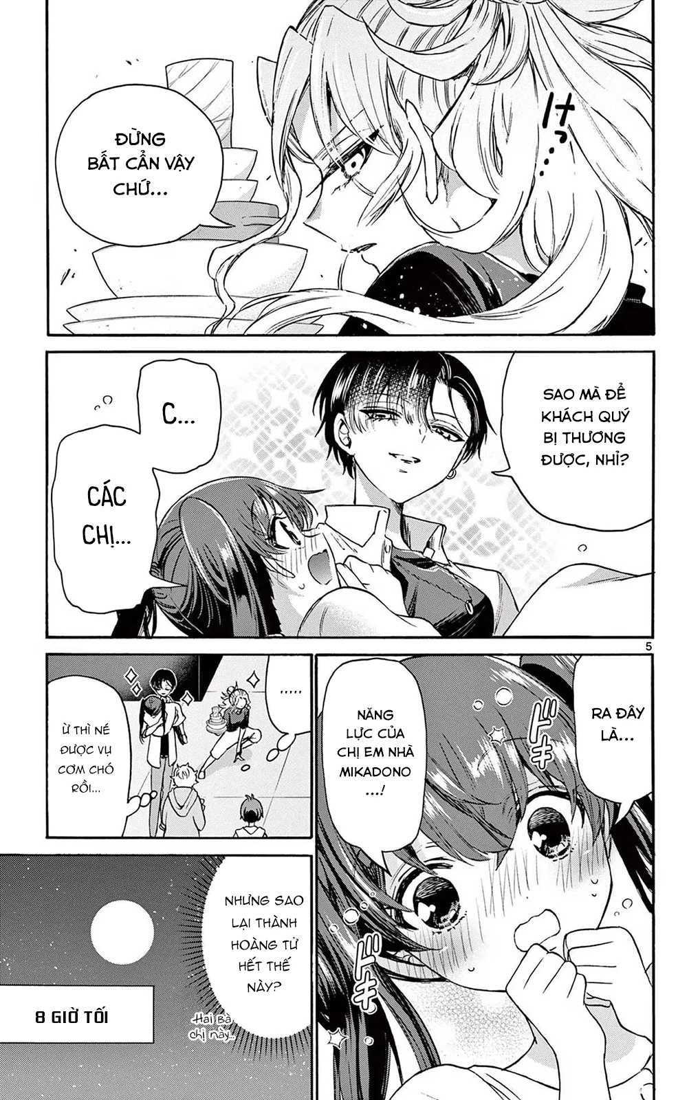 Ba Chị Em Nhà Mikadono Dễ Đối Phó Thật Đấy Chapter 48 - Trang 4