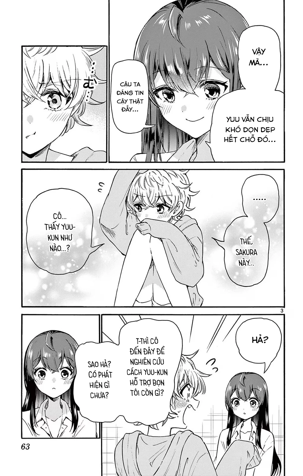 Ba Chị Em Nhà Mikadono Dễ Đối Phó Thật Đấy Chapter 50 - Trang 4