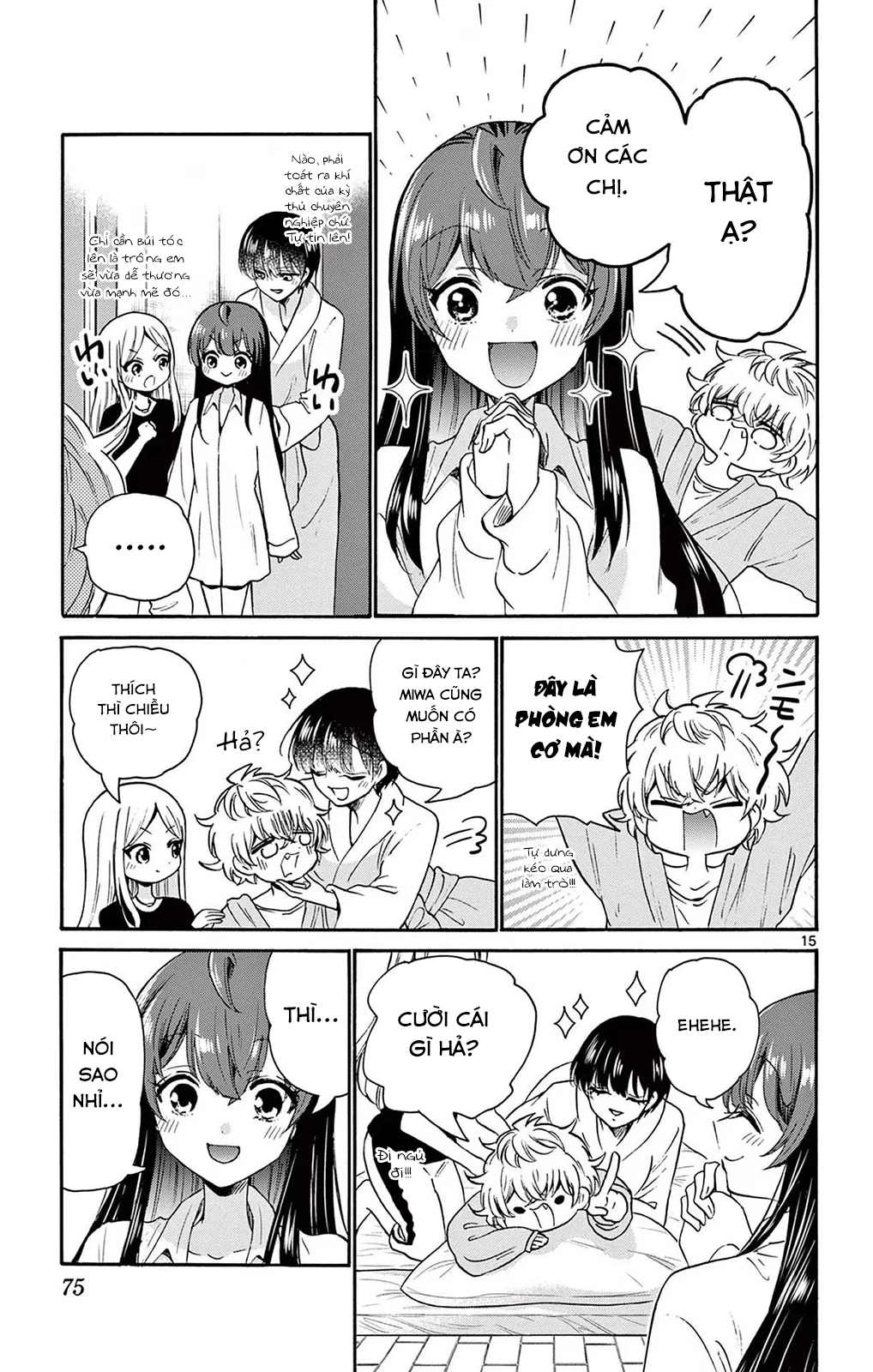 Ba Chị Em Nhà Mikadono Dễ Đối Phó Thật Đấy Chapter 50 - Trang 4