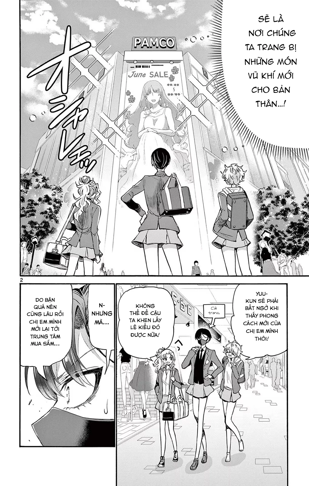 Ba Chị Em Nhà Mikadono Dễ Đối Phó Thật Đấy Chapter 53 - Trang 4