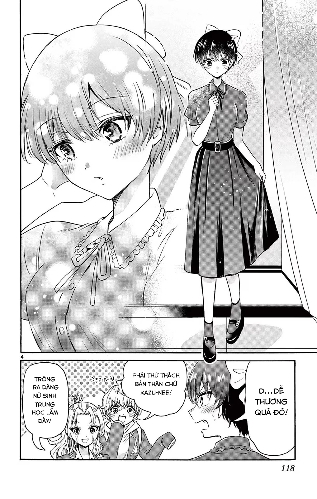 Ba Chị Em Nhà Mikadono Dễ Đối Phó Thật Đấy Chapter 53 - Trang 4