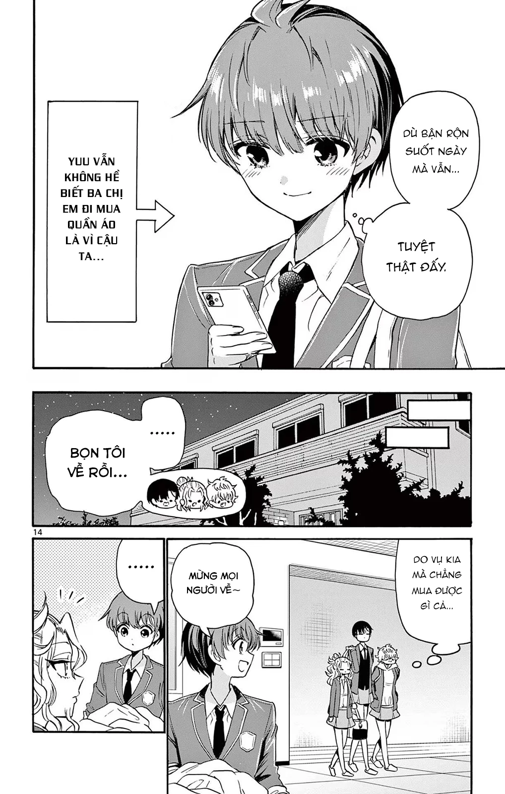 Ba Chị Em Nhà Mikadono Dễ Đối Phó Thật Đấy Chapter 53 - Trang 4