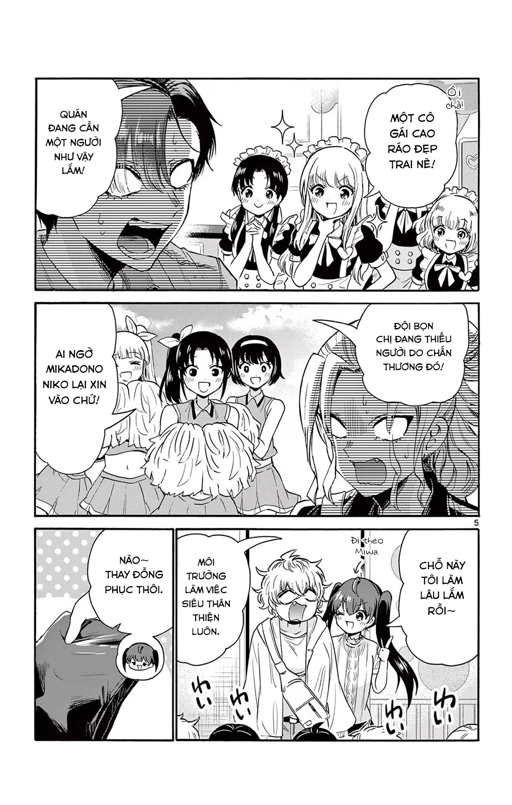 Ba Chị Em Nhà Mikadono Dễ Đối Phó Thật Đấy Chapter 59 - Trang 4