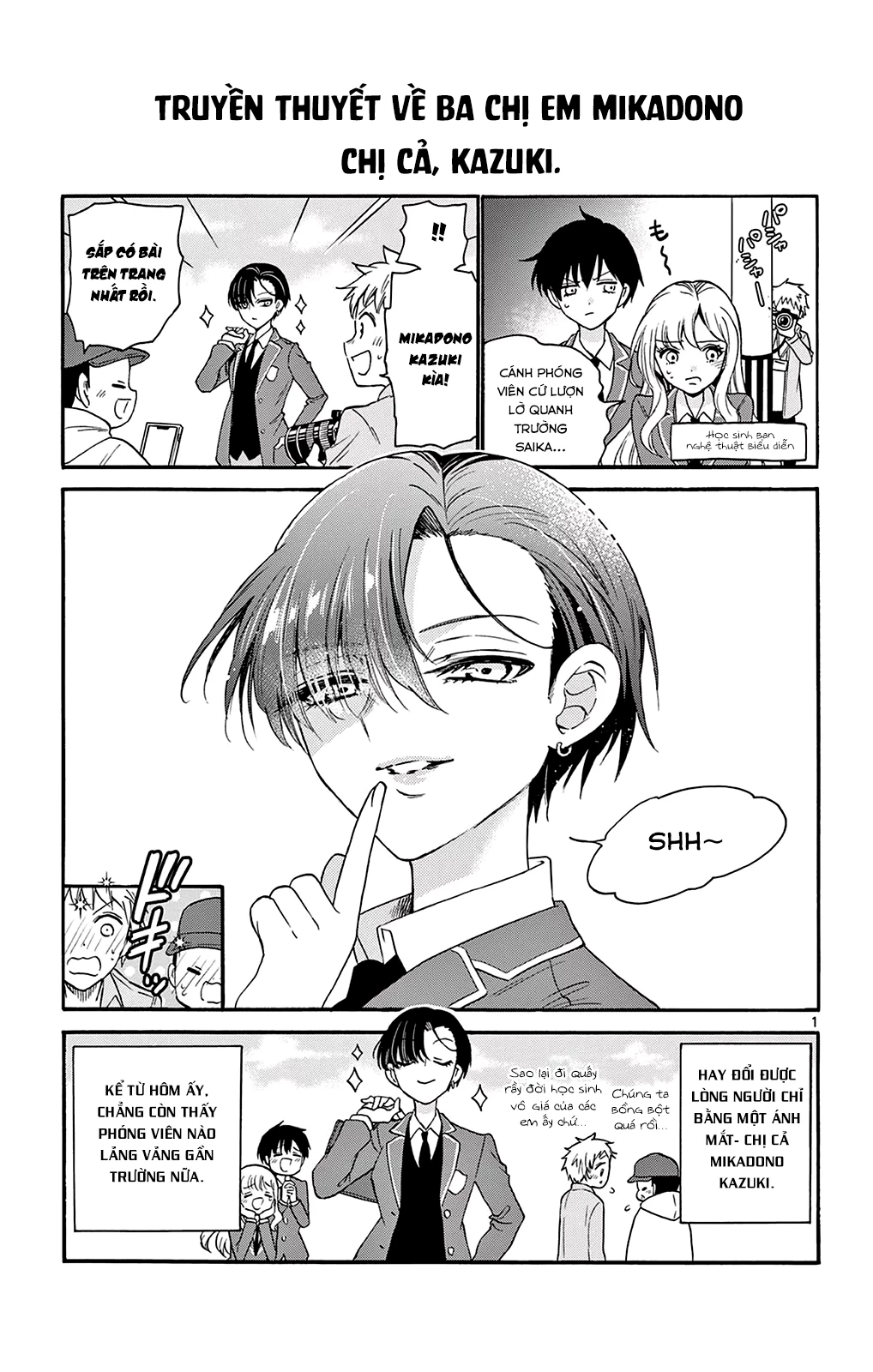 Ba Chị Em Nhà Mikadono Dễ Đối Phó Thật Đấy Chapter 6.5 - Trang 2