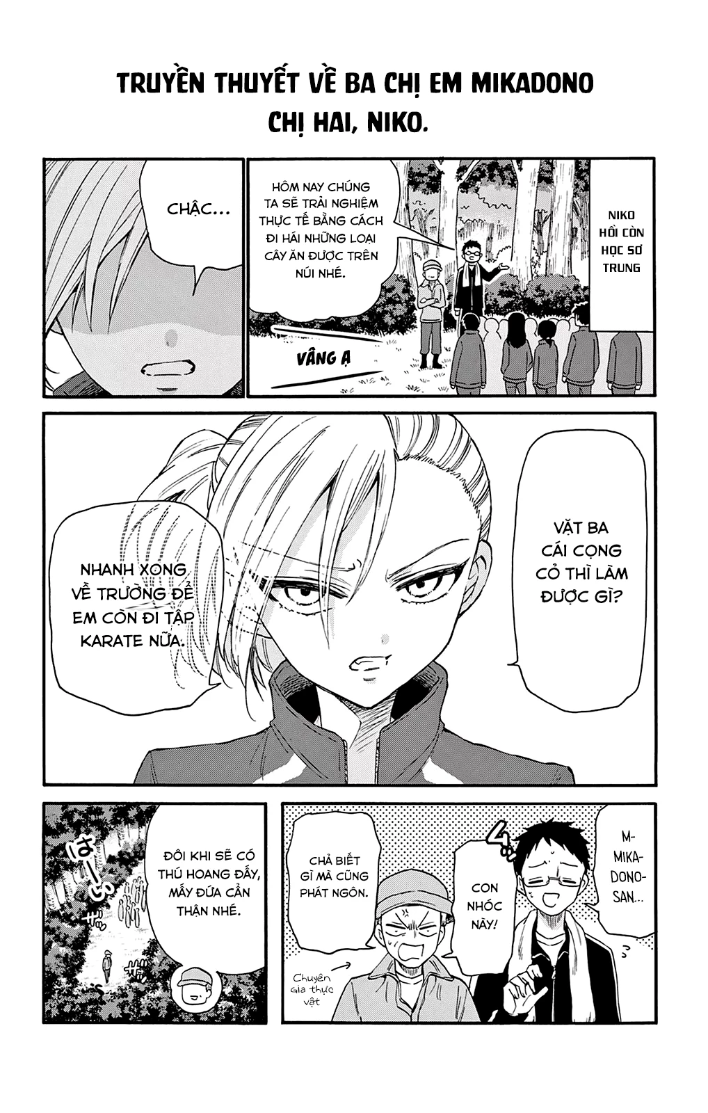 Ba Chị Em Nhà Mikadono Dễ Đối Phó Thật Đấy Chapter 6.5 - Trang 2