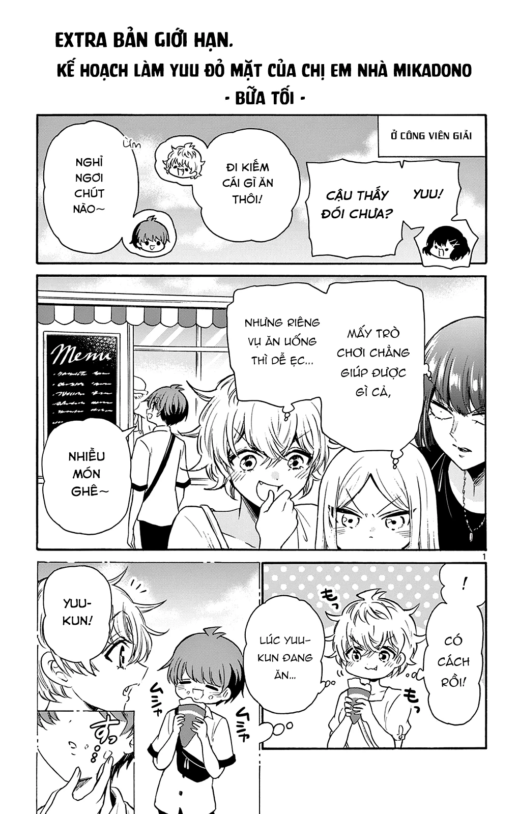 Ba Chị Em Nhà Mikadono Dễ Đối Phó Thật Đấy Chapter 36.5 - Trang 2