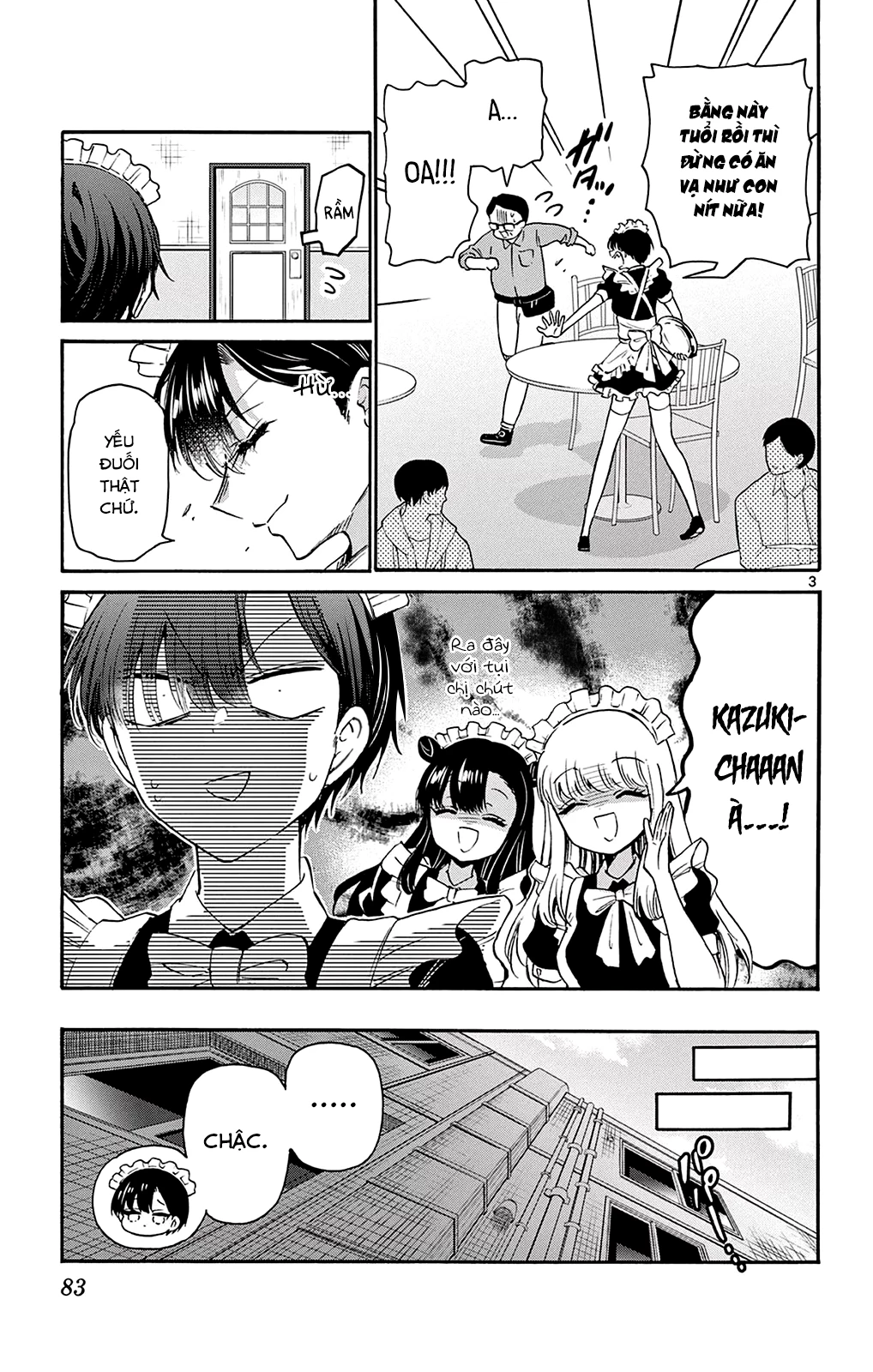 Ba Chị Em Nhà Mikadono Dễ Đối Phó Thật Đấy Chapter 61 - Trang 4